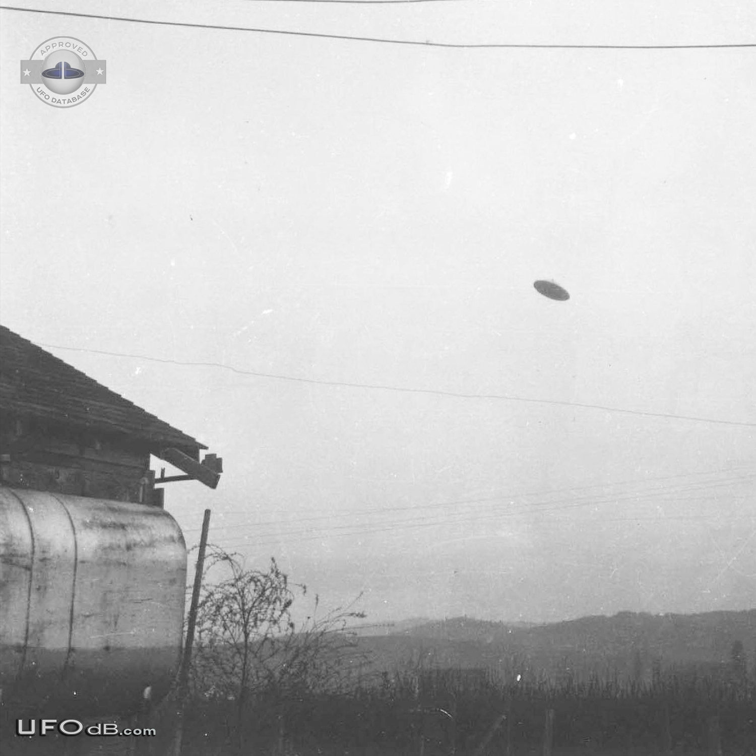 One of the Best UFO picture of all time - 1950 McMinnville, Oregon UFO Picture #423-1
