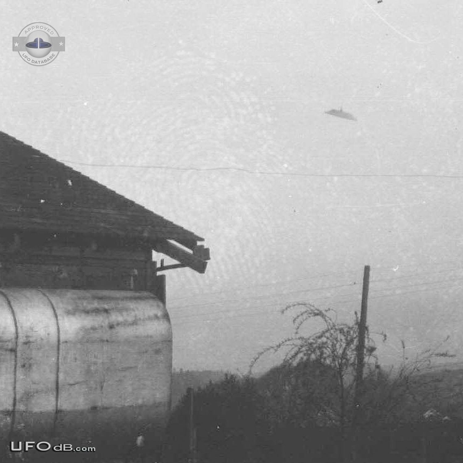 One of the Best UFO picture of all time - 1950 McMinnville, Oregon UFO Picture #423-2
