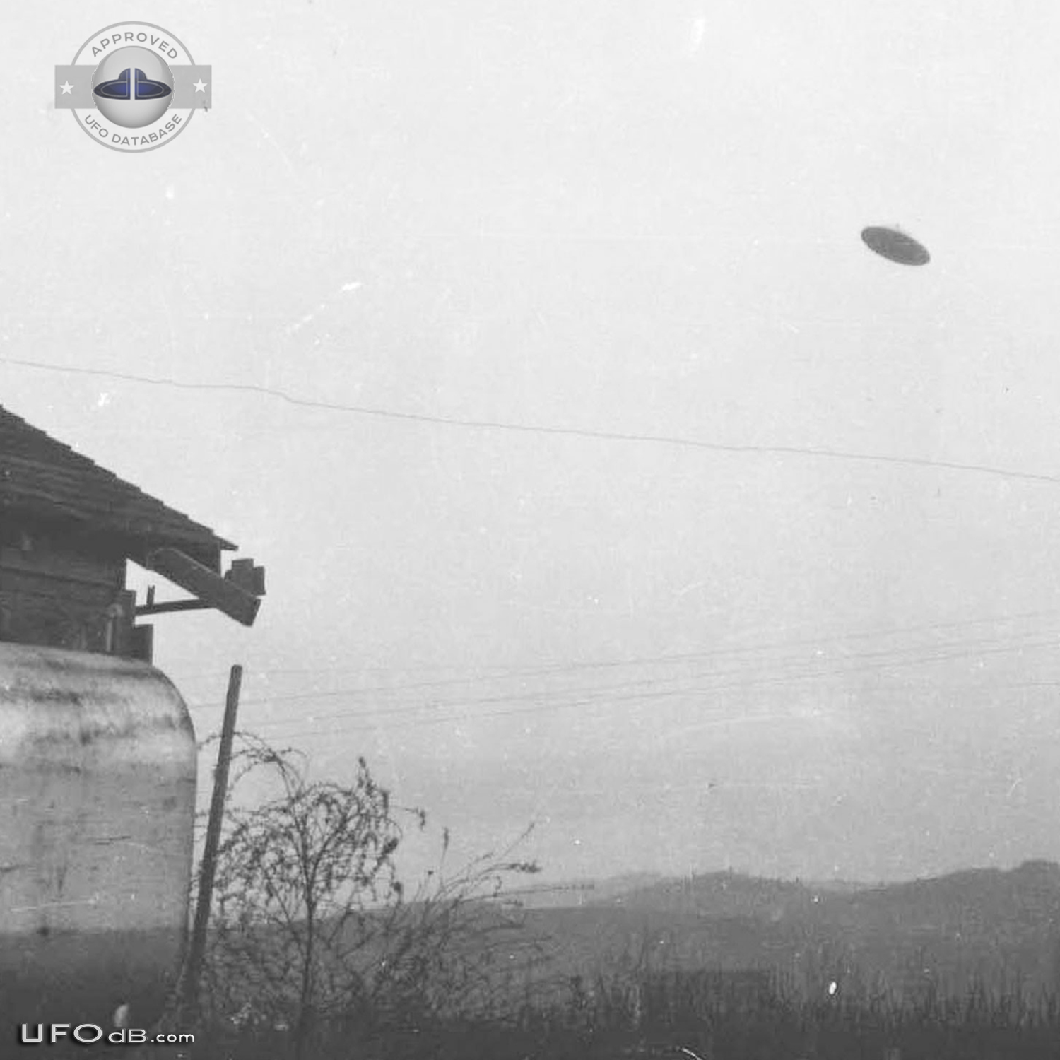 One of the Best UFO picture of all time - 1950 McMinnville, Oregon UFO Picture #423-4