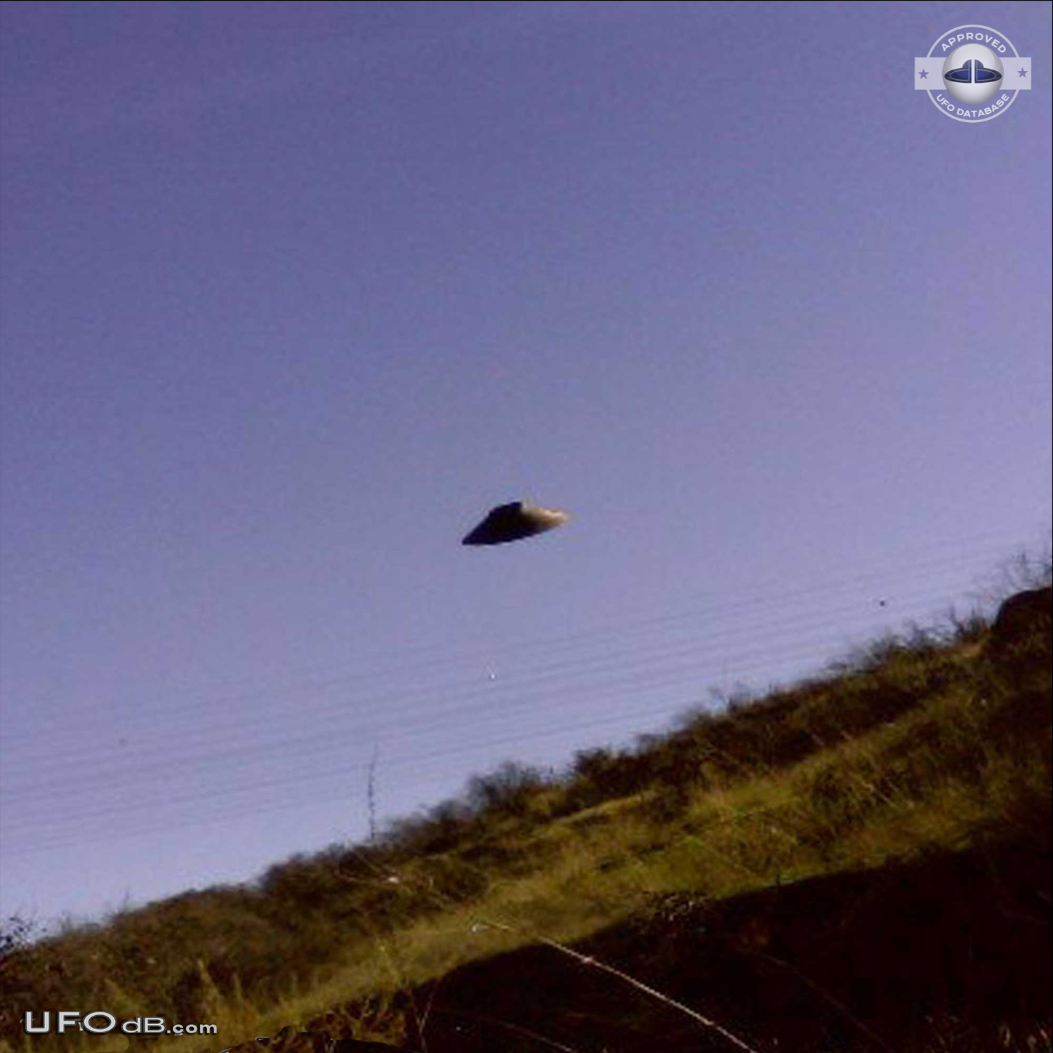 UFO Pictures 2009 UFO over San Diego County California United states. UFO Picture #429-1
