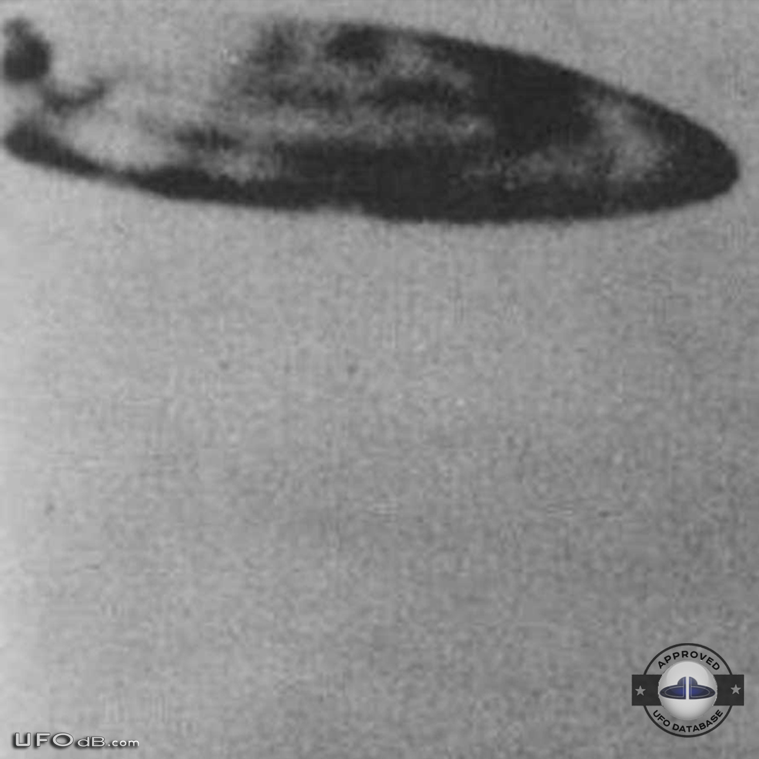 1950 Saucer UFO San Bernardino California USA caught on picture UFO Picture #433-4