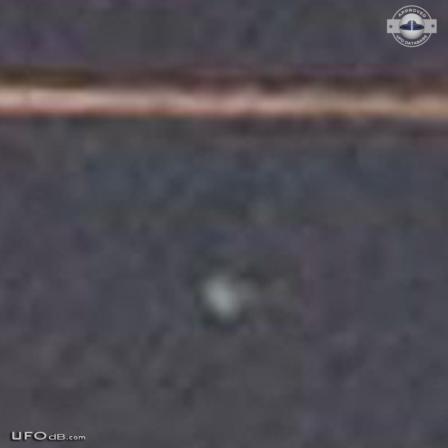 Photos of vaportrail in sunrise get UFO near plane in Evant Texas 2012 UFO Picture #519-5