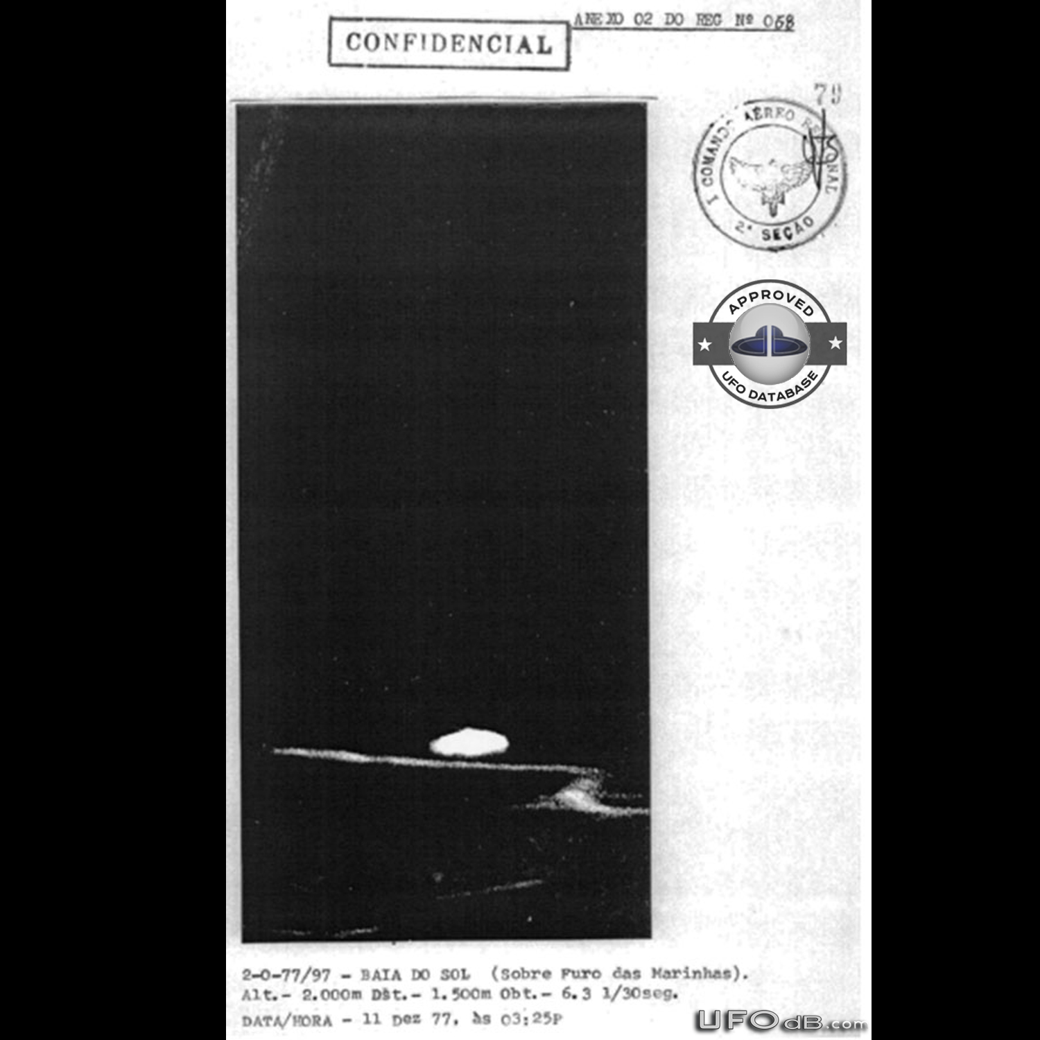 Famous 1977 Brazilian Colares UFO Flap - Huge Mass UFO sightings UFO Picture #553-7