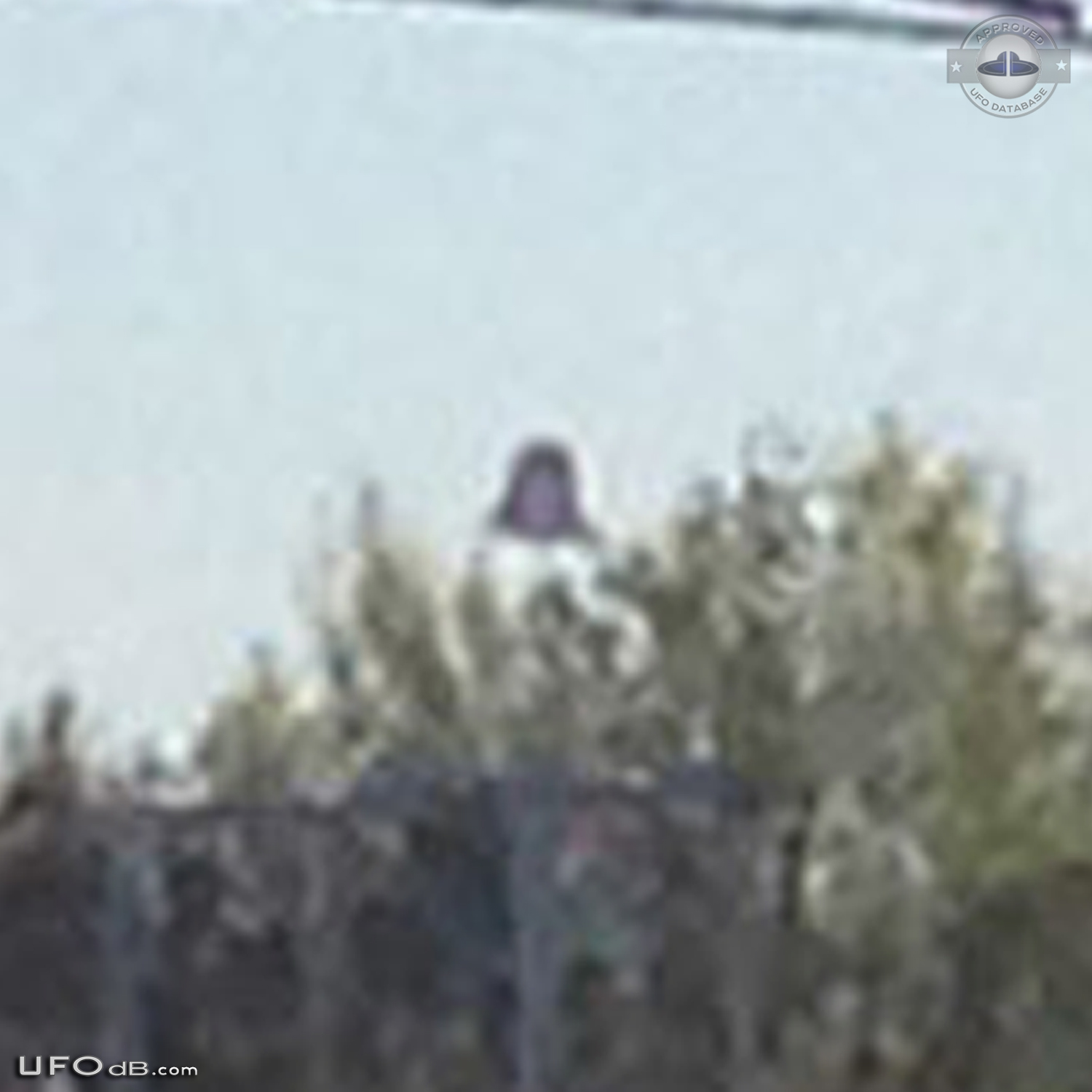 Massive Bell Shaped UFO over Sawtooth National Forest in Idaho 2014 UFO Picture #566-6