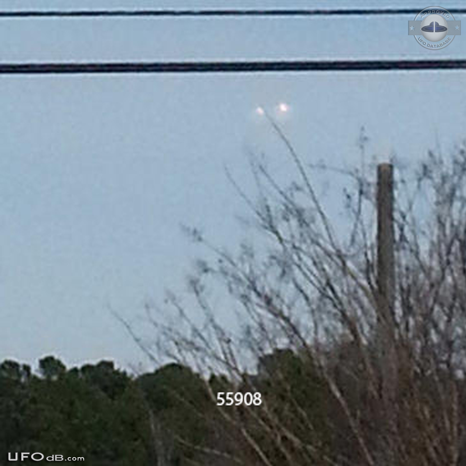 Cloud UFO over Atlanta reported to MUFON by 3 different witnesses 2014 UFO Picture #571-1