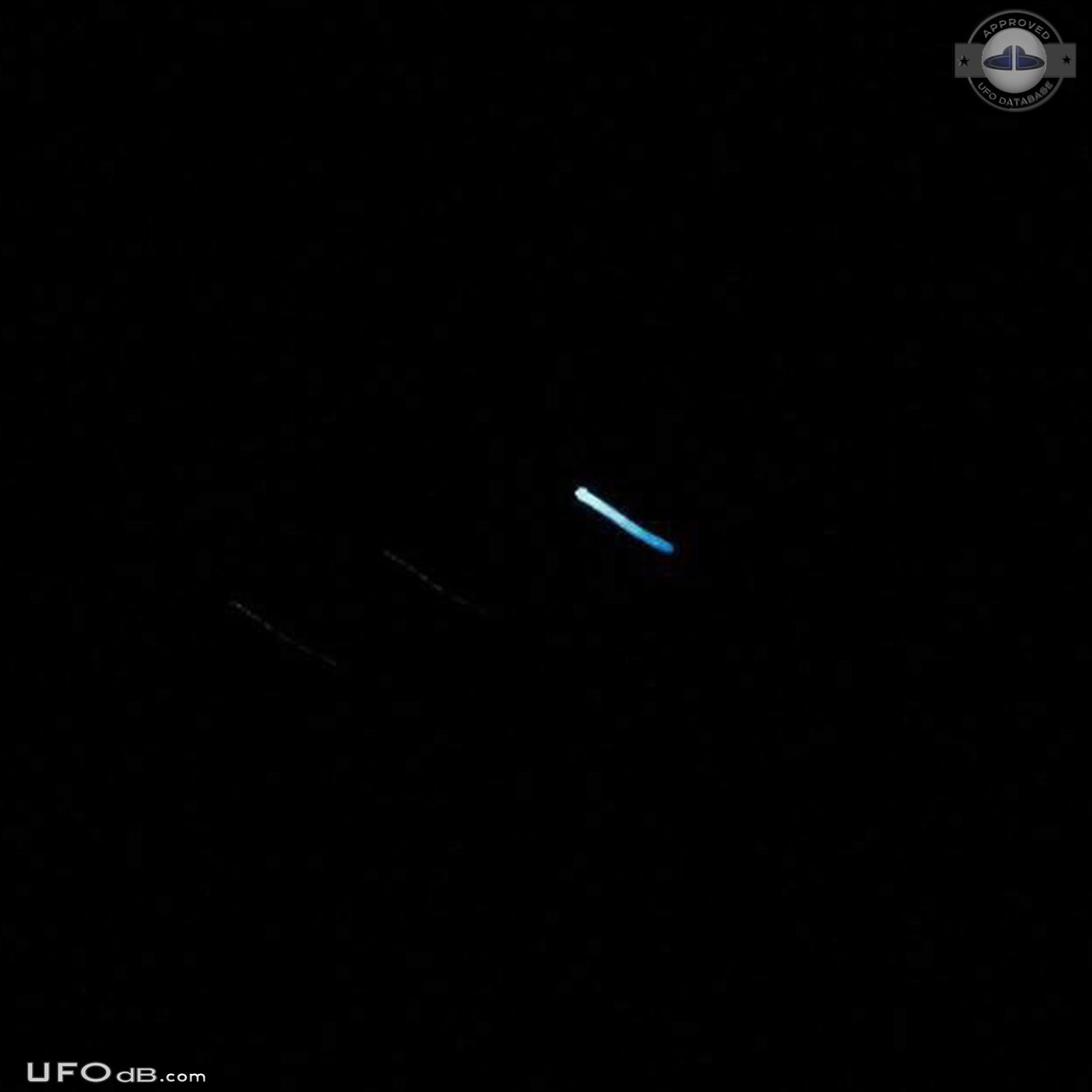 4 moving lights seen over Wheatland Wyoming USA 2015 UFO Picture #583-4