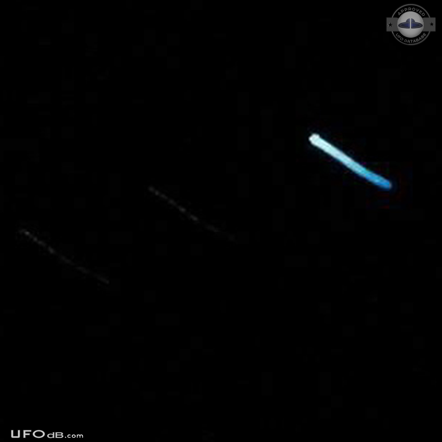 4 moving lights seen over Wheatland Wyoming USA 2015 UFO Picture #583-5