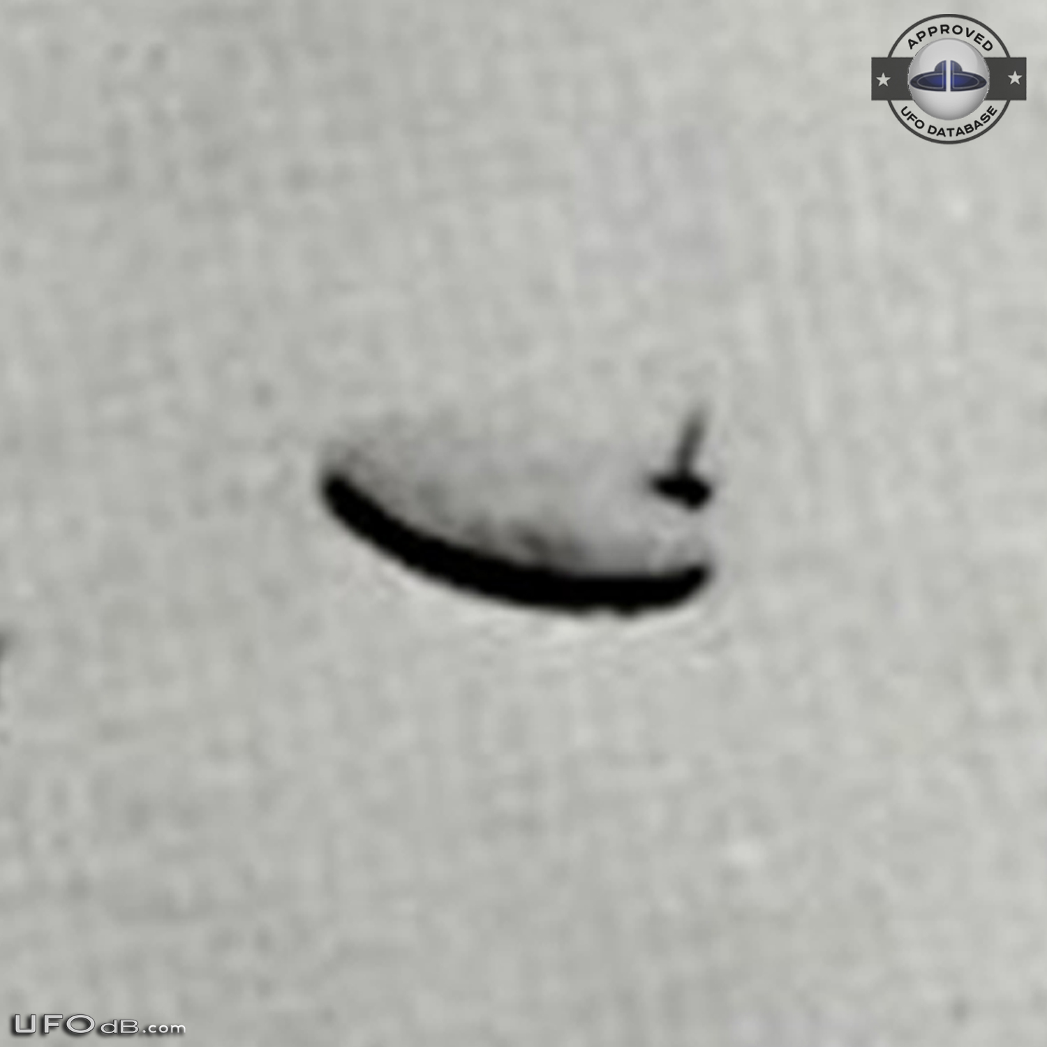 Teenages Boys see Saucer UFO in Lake St Clair Michigan USA 1967 UFO Picture #584-4