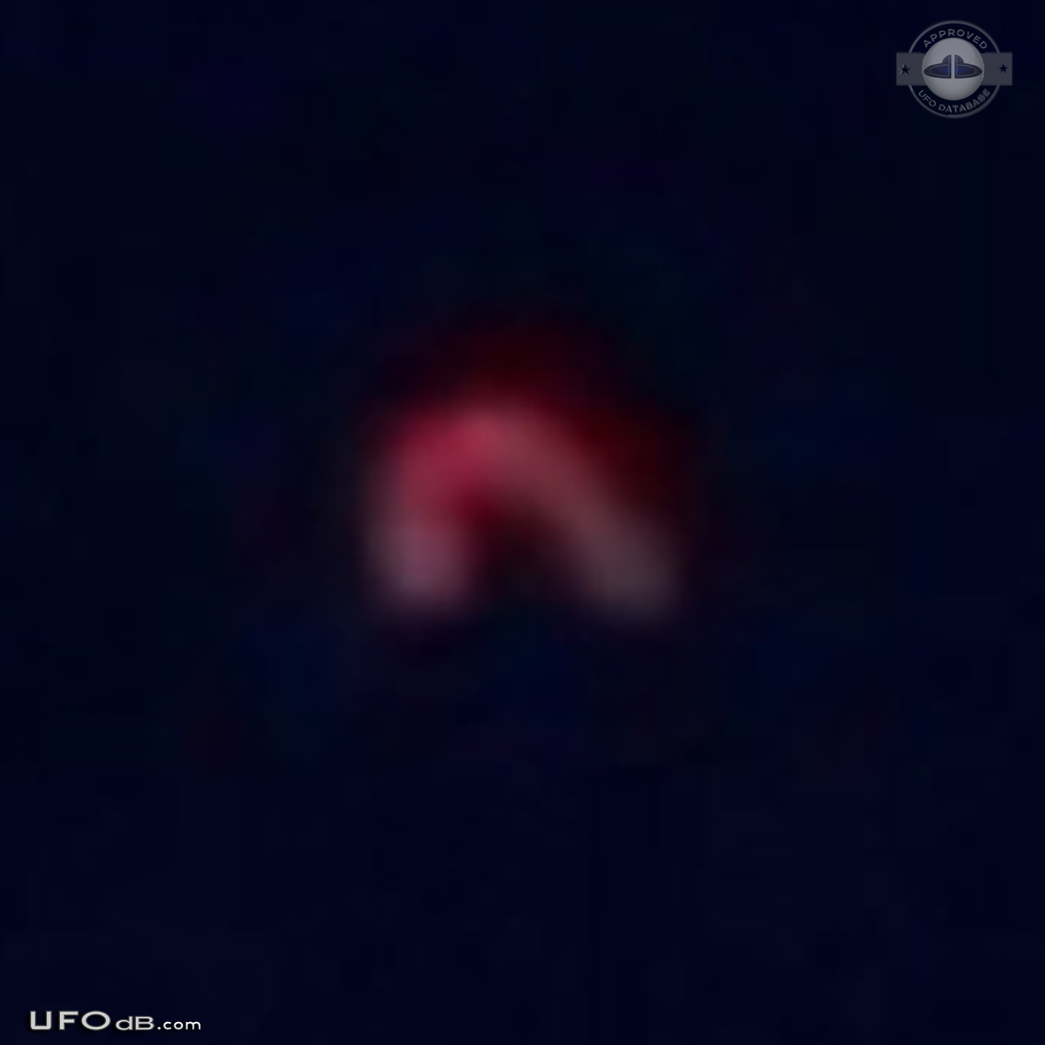 Red UFO seen over Trakovice village in Slovakia on May 2014 UFO Picture #595-4