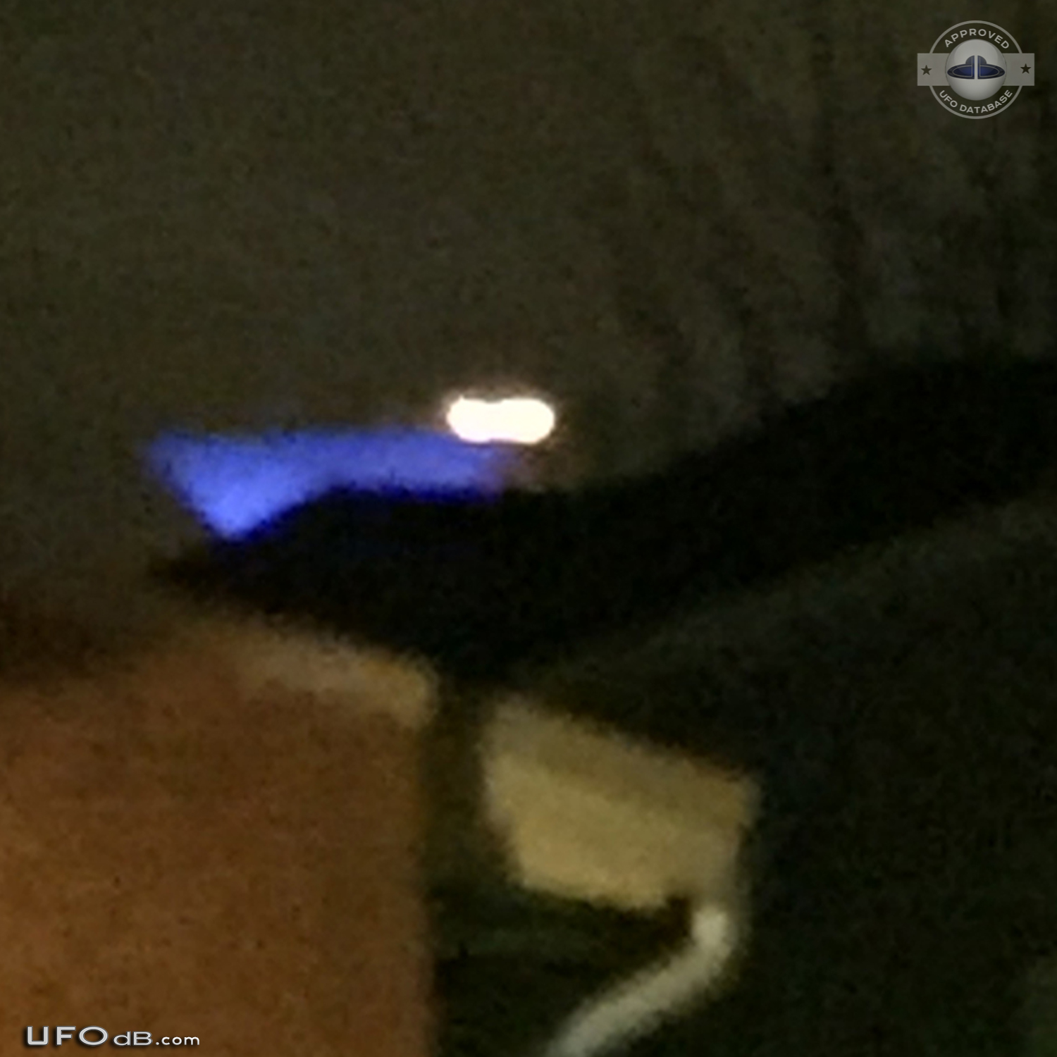 Bright light UFO above TB observatory in Malmö, Sweden Feb 2015 UFO Picture #608-4