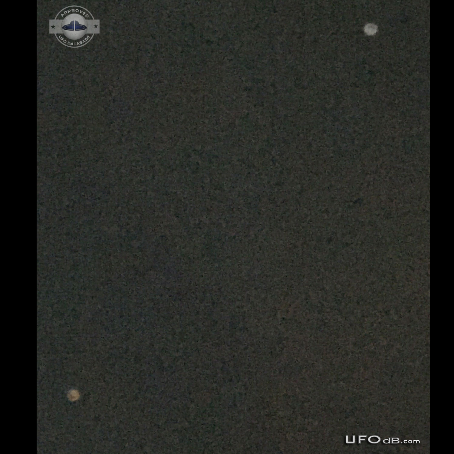 Many hovering UFOs with planes flying around them Weatherford, Texas UFO Picture #619-1