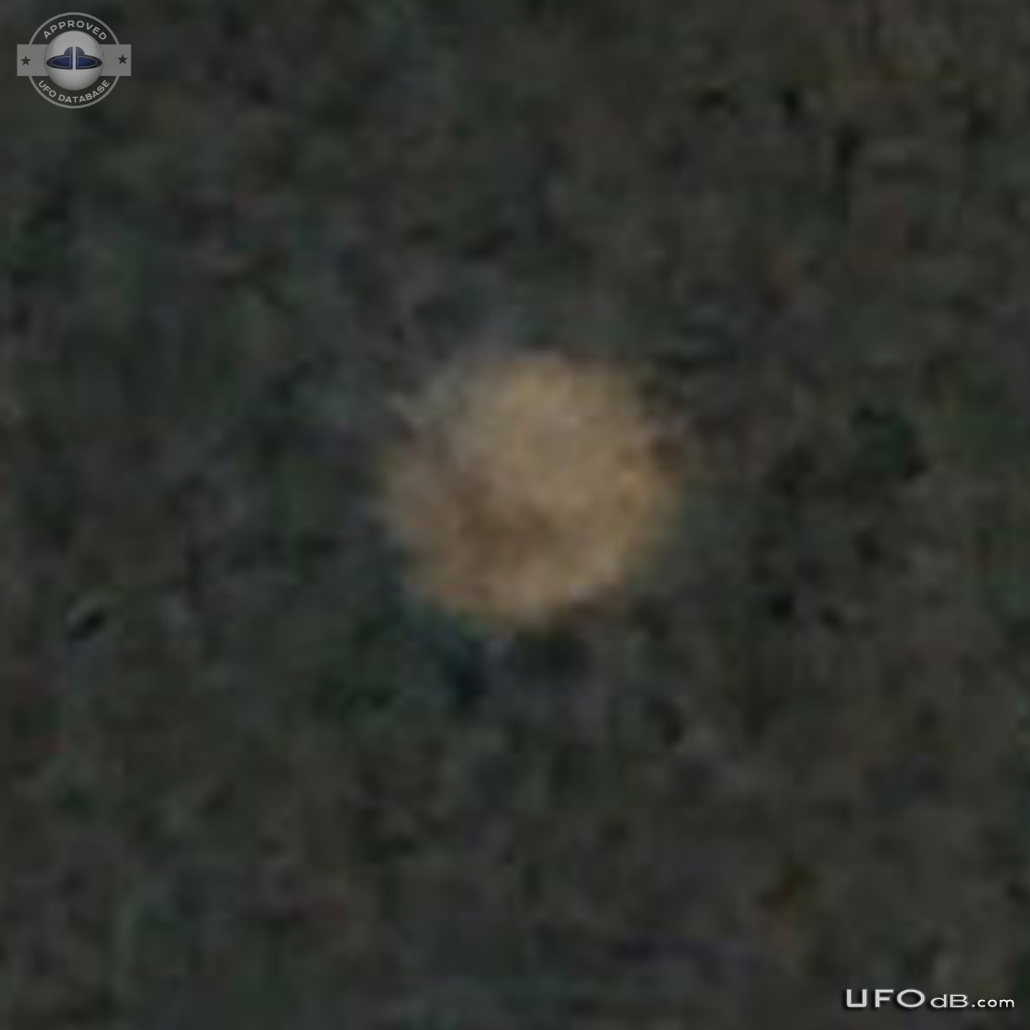 Many hovering UFOs with planes flying around them Weatherford, Texas UFO Picture #619-4