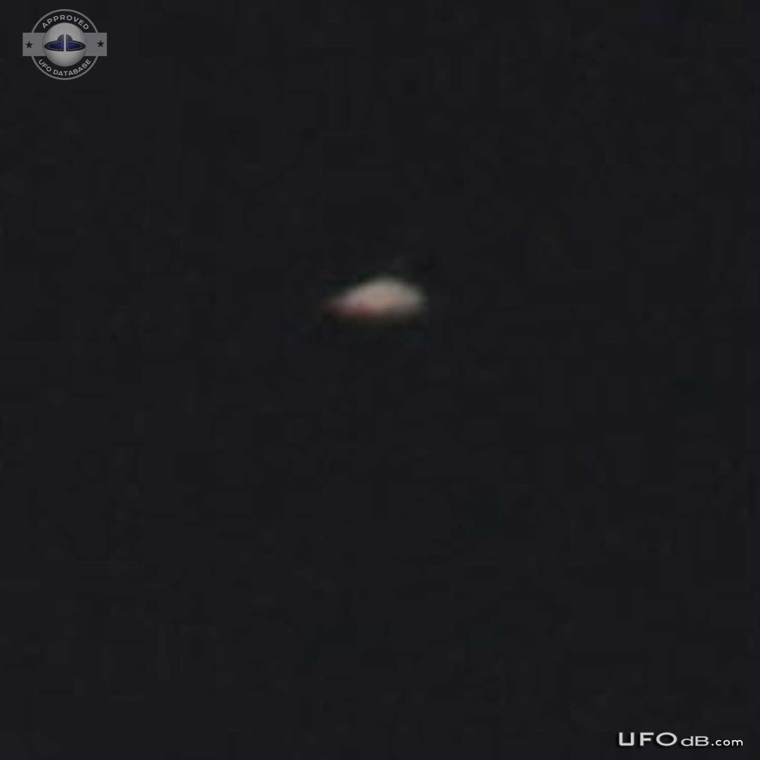 Saucer UFO appear on Soccer Game picture in Liverpool UK 2015 UFO Picture #626-5