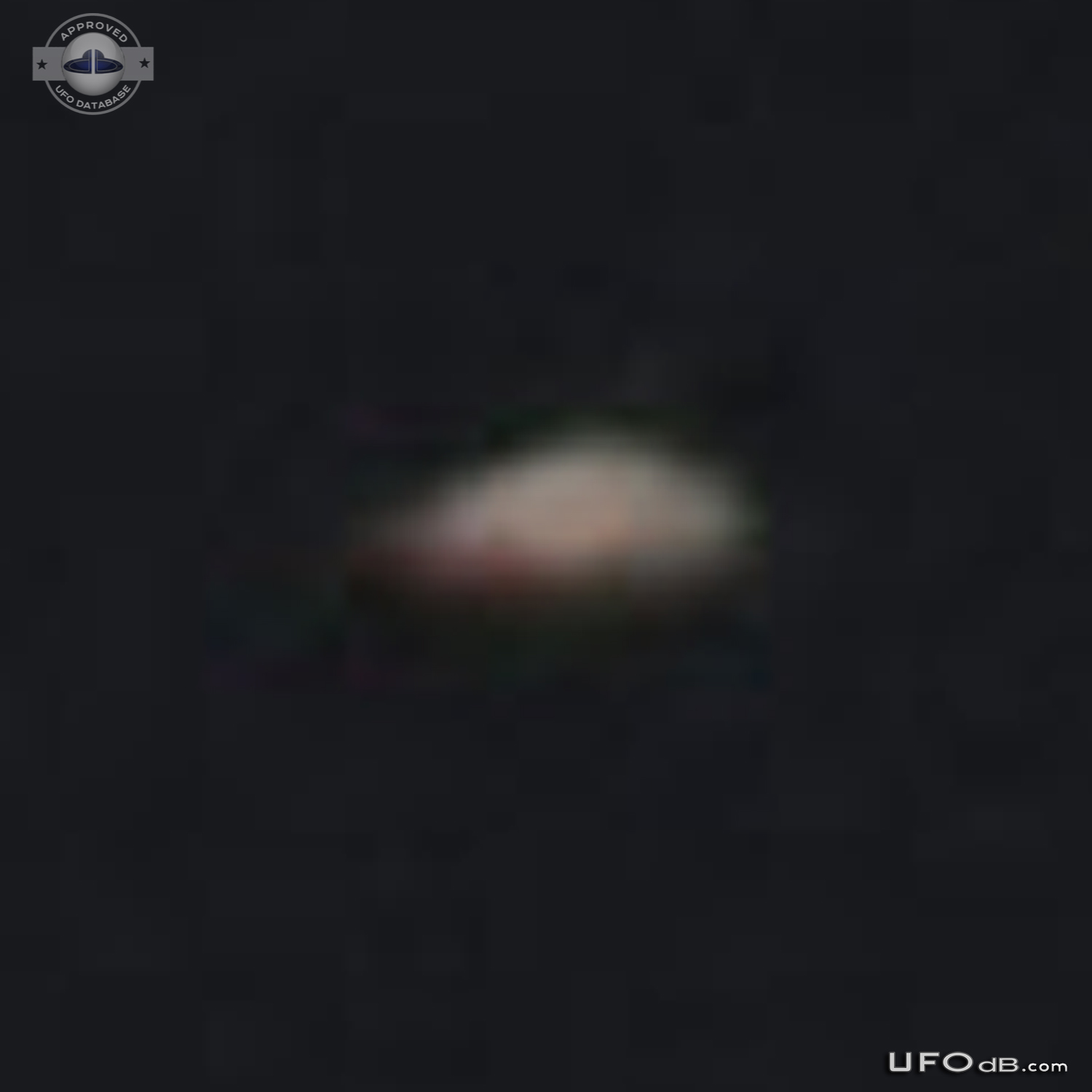 Saucer UFO appear on Soccer Game picture in Liverpool UK 2015 UFO Picture #626-6