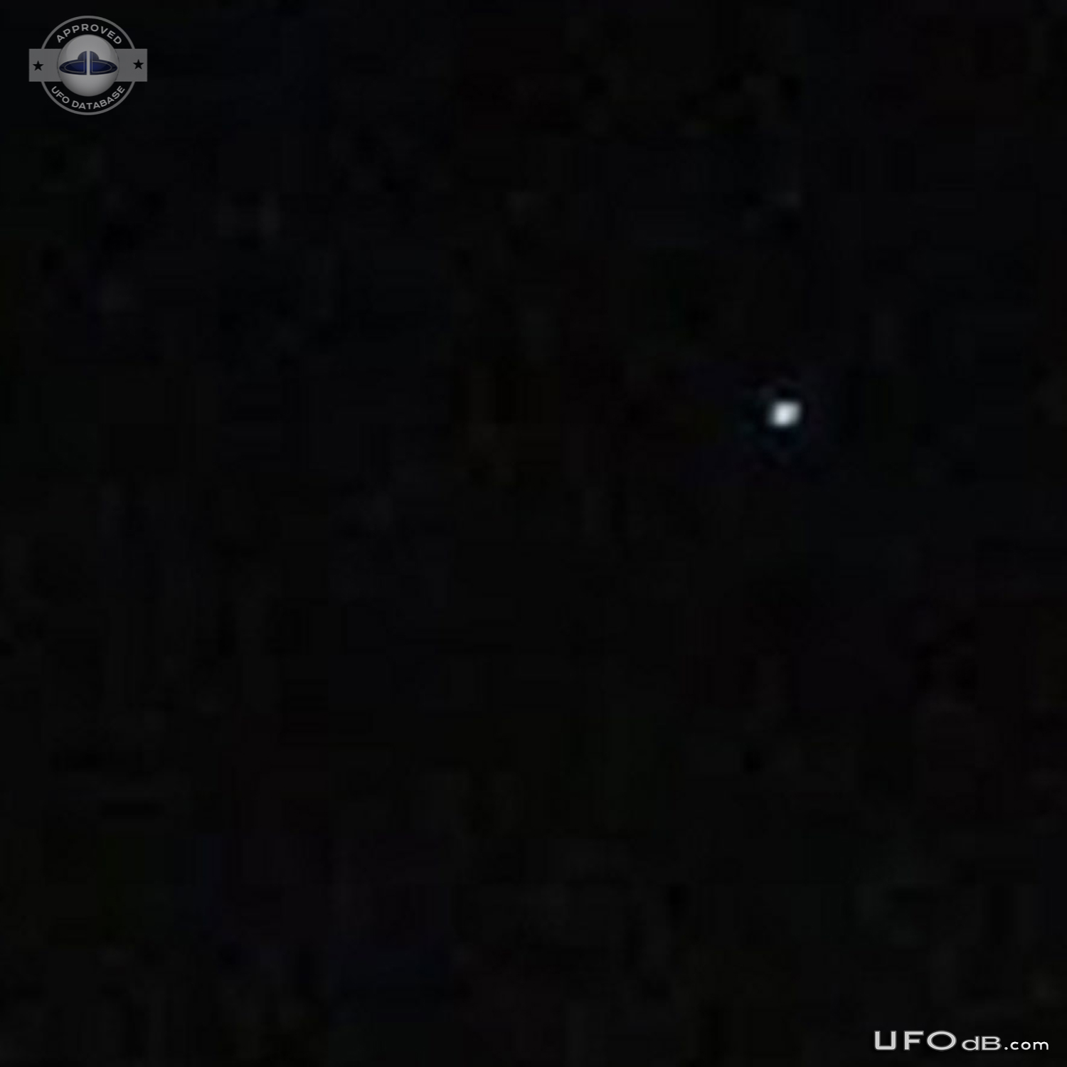 Unusual aerial UFO changed in colours over West Yorkshire UK 2015 UFO Picture #629-2