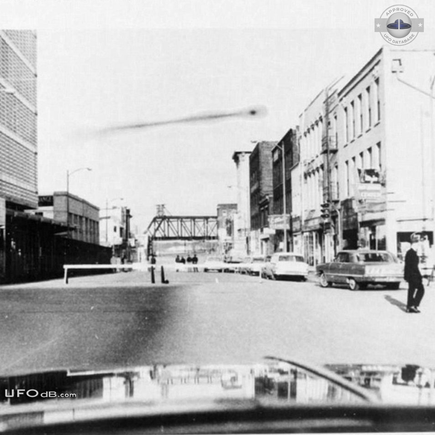 CIA Declassified UFO picture of 1965 in Omaha, Nebraska USA UFO Picture #631-2
