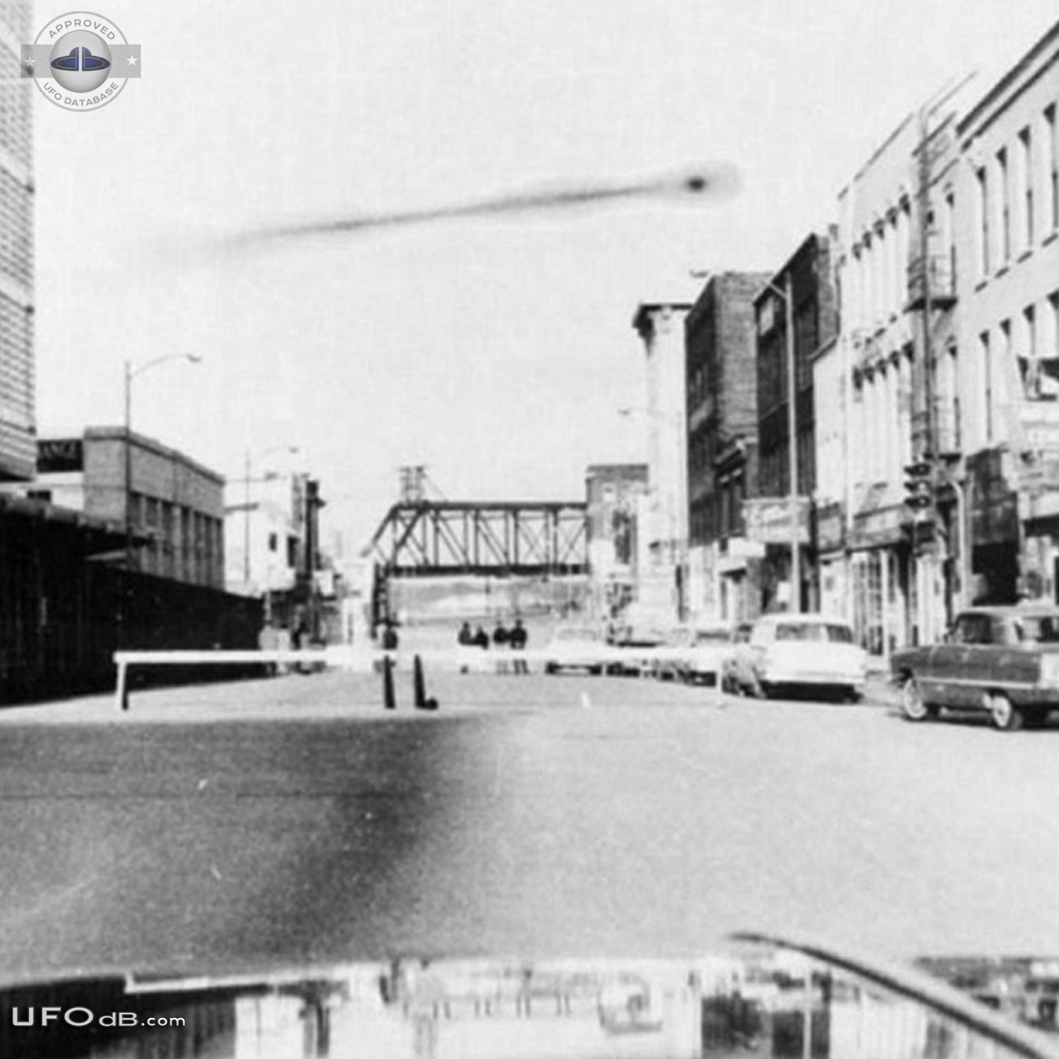 CIA Declassified UFO picture of 1965 in Omaha, Nebraska USA UFO Picture #631-3