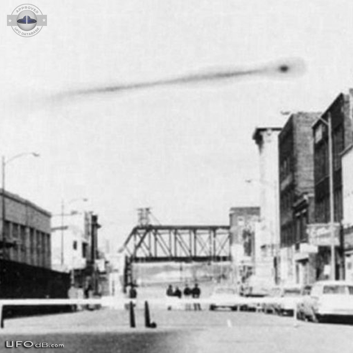 CIA Declassified UFO picture of 1965 in Omaha, Nebraska USA UFO Picture #631-4