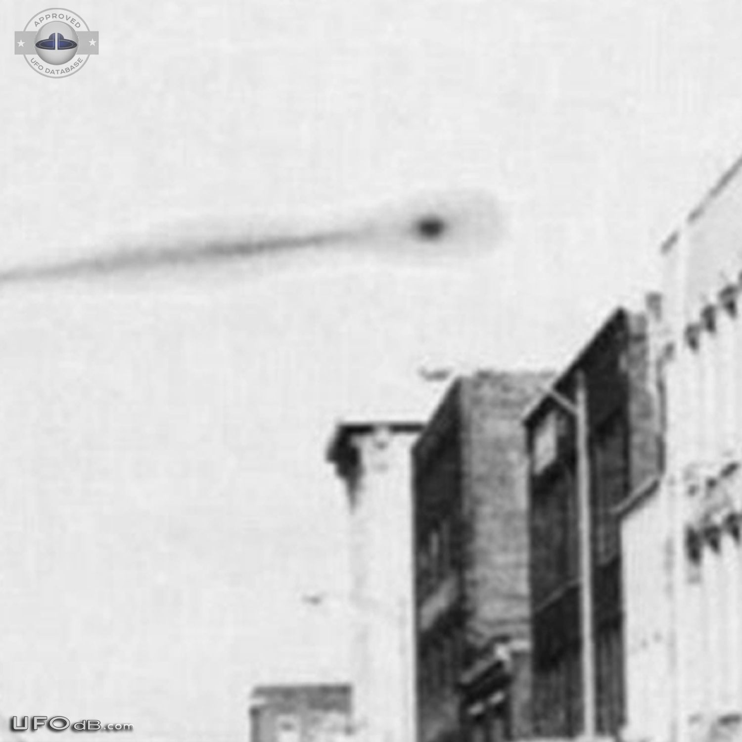 CIA Declassified UFO picture of 1965 in Omaha, Nebraska USA UFO Picture #631-5