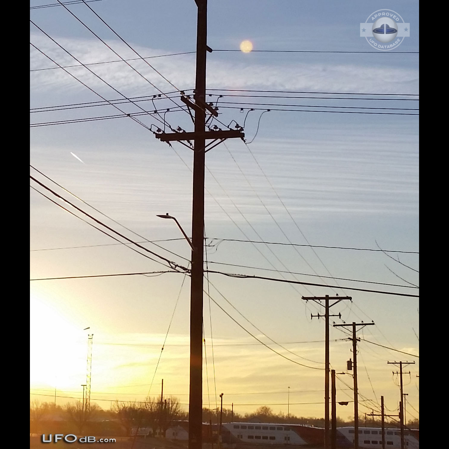 After feeling ET presence Orb UFO seen on Picture Salt Lake City 2015 UFO Picture #638-5