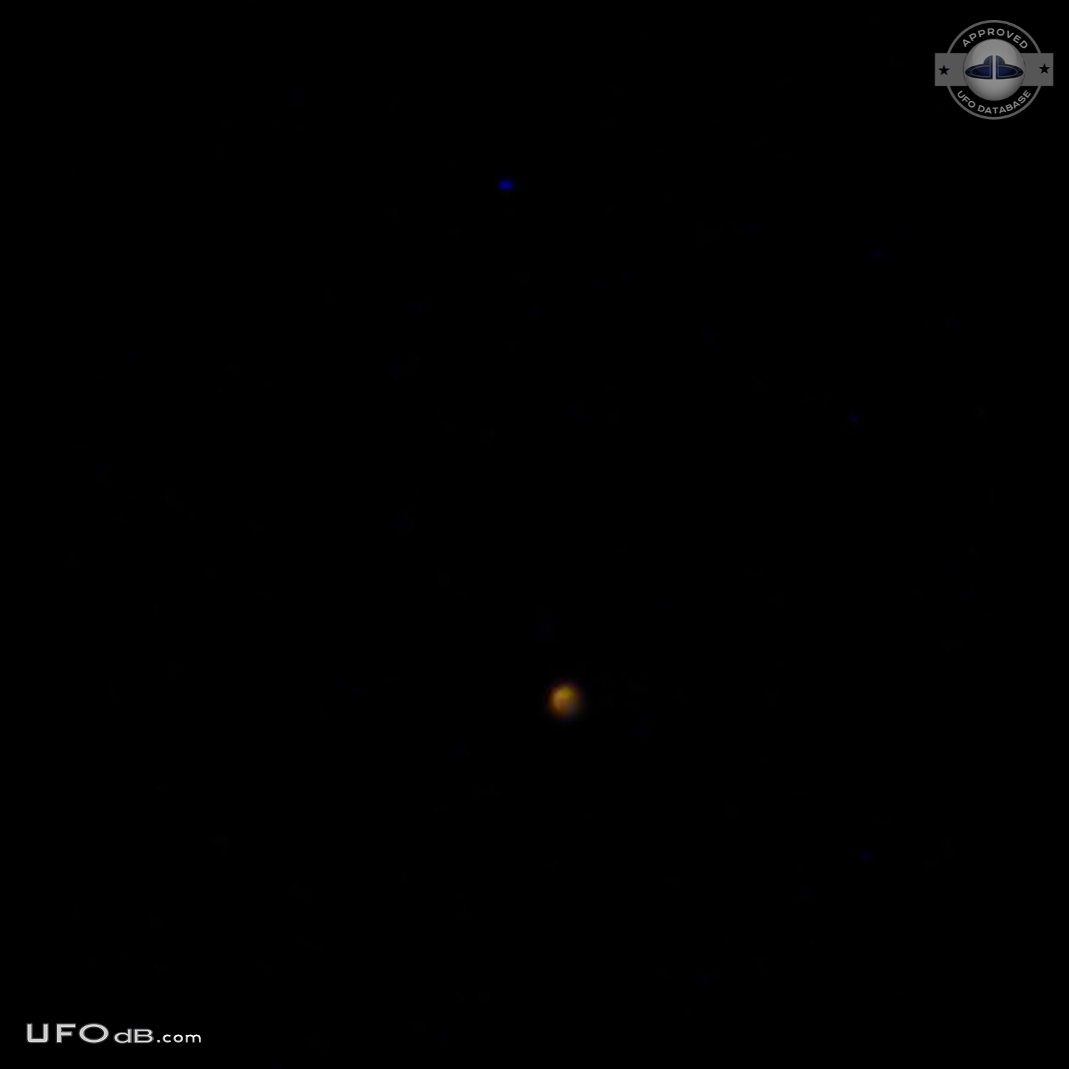 Orange Orb UFOs seen over Saint Petersburg Florida USA 2015 UFO Picture #643-1