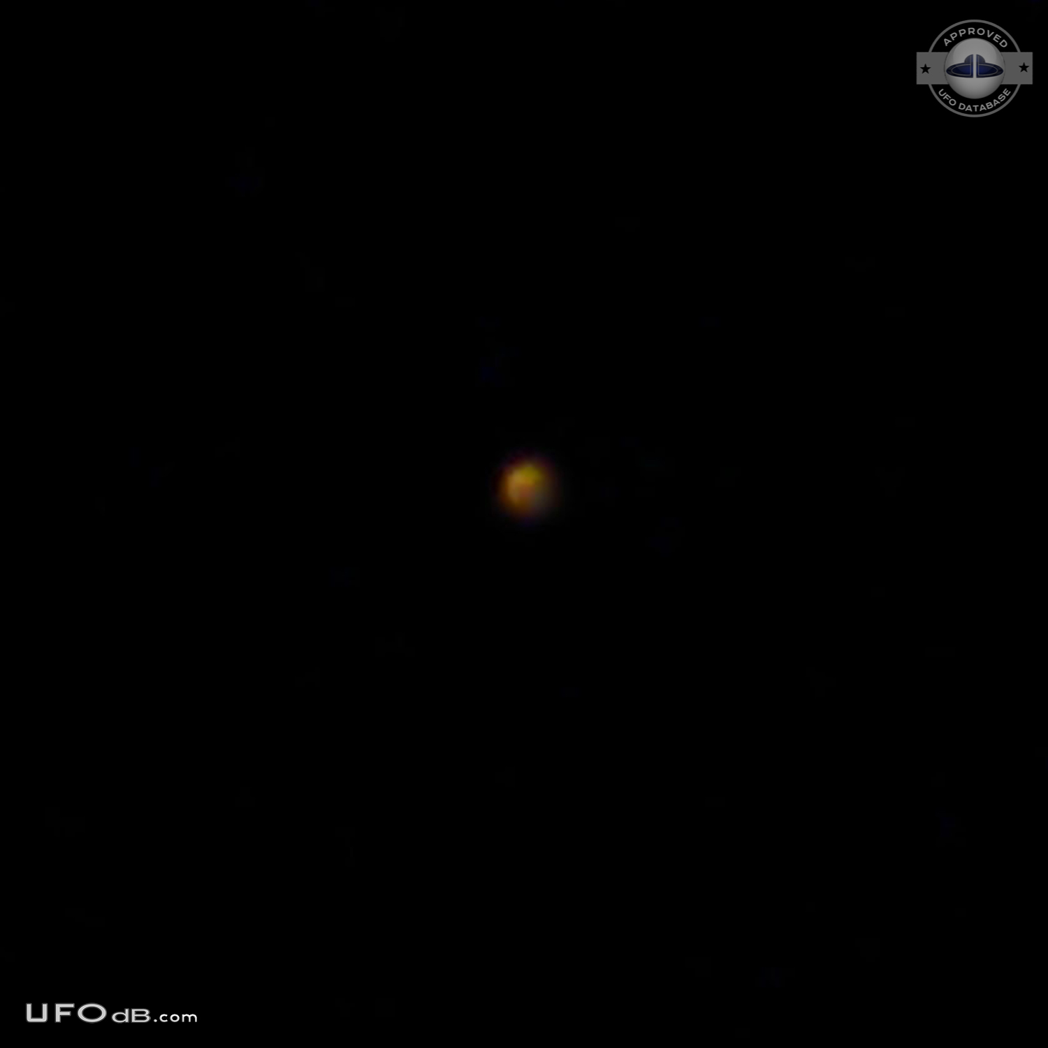 Orange Orb UFOs seen over Saint Petersburg Florida USA 2015 UFO Picture #643-2