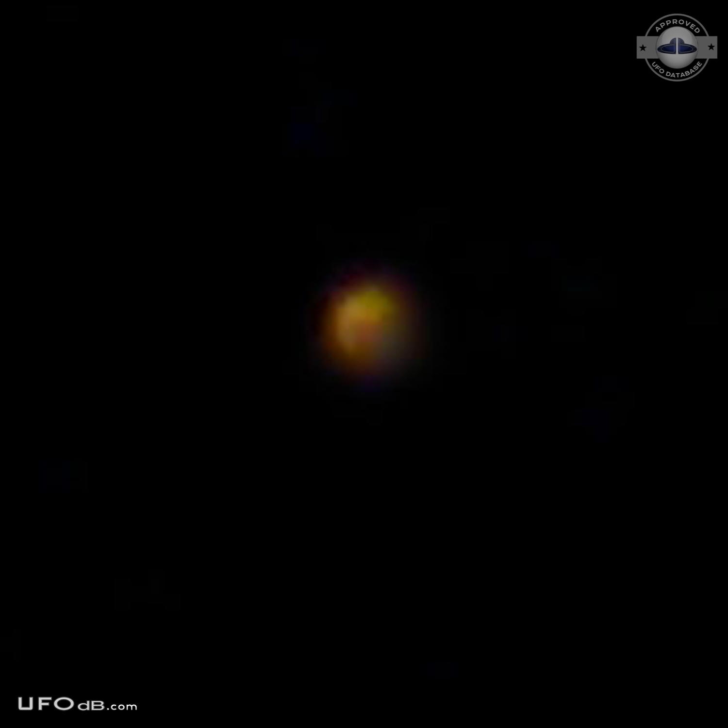 Orange Orb UFOs seen over Saint Petersburg Florida USA 2015 UFO Picture #643-3