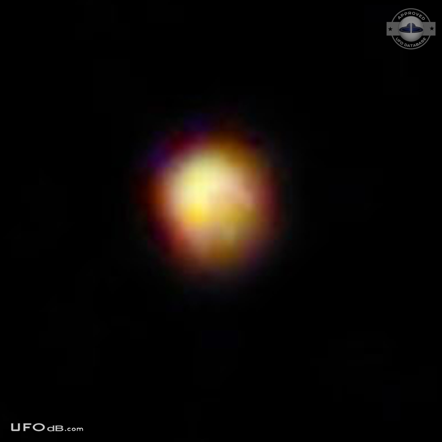 Orange Orb UFOs seen over Saint Petersburg Florida USA 2015 UFO Picture #643-6