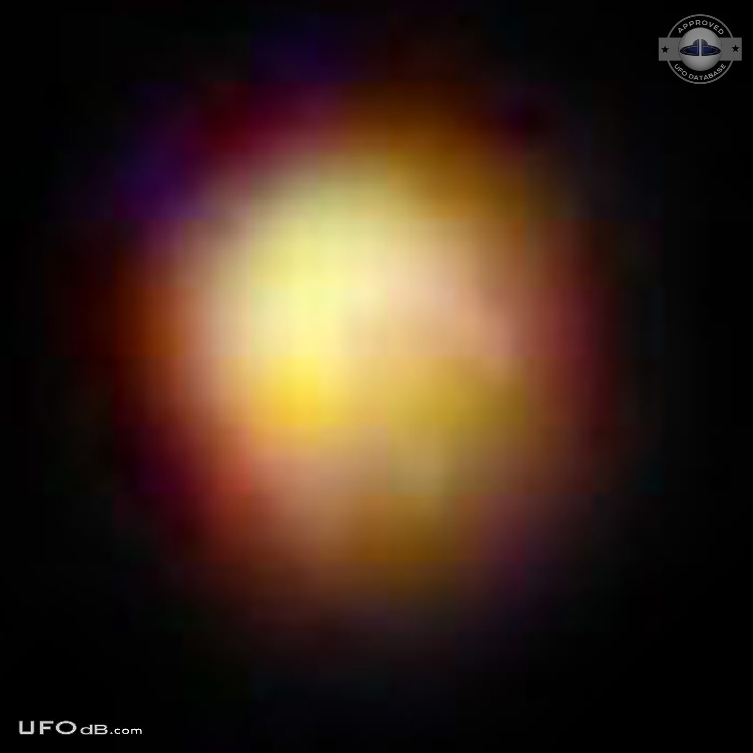 Orange Orb UFOs seen over Saint Petersburg Florida USA 2015 UFO Picture #643-7