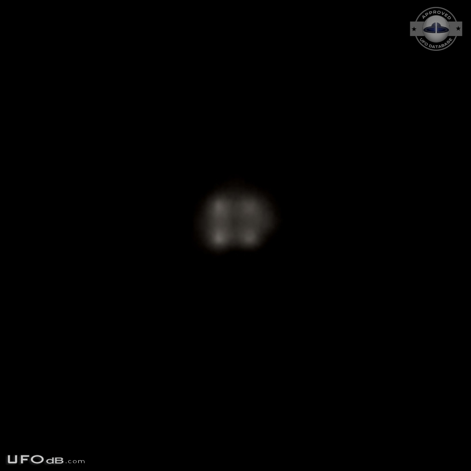 Square UFO with four thrusters fast shiny Hyderabad Telangana India UFO Picture #656-3