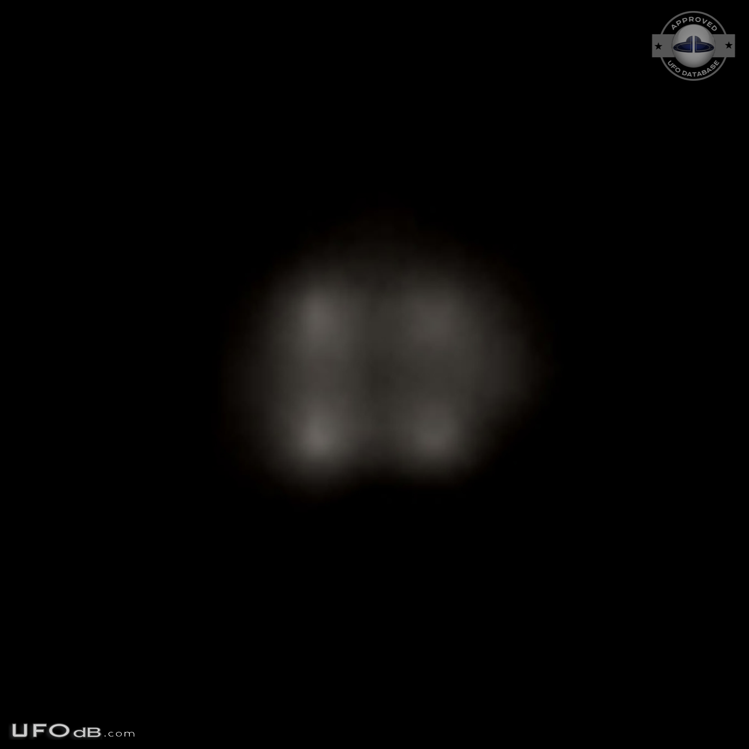 Square UFO with four thrusters fast shiny Hyderabad Telangana India UFO Picture #656-4