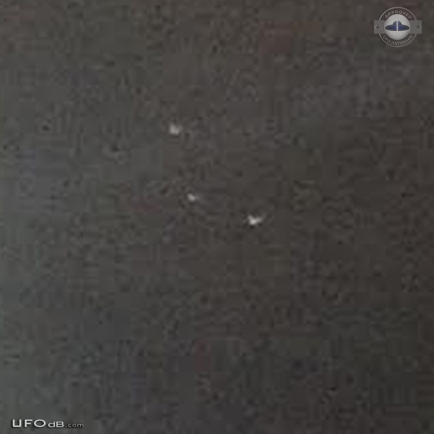 Triangular UFO Down the street from a weapons factory Florida UFO Picture #673-3