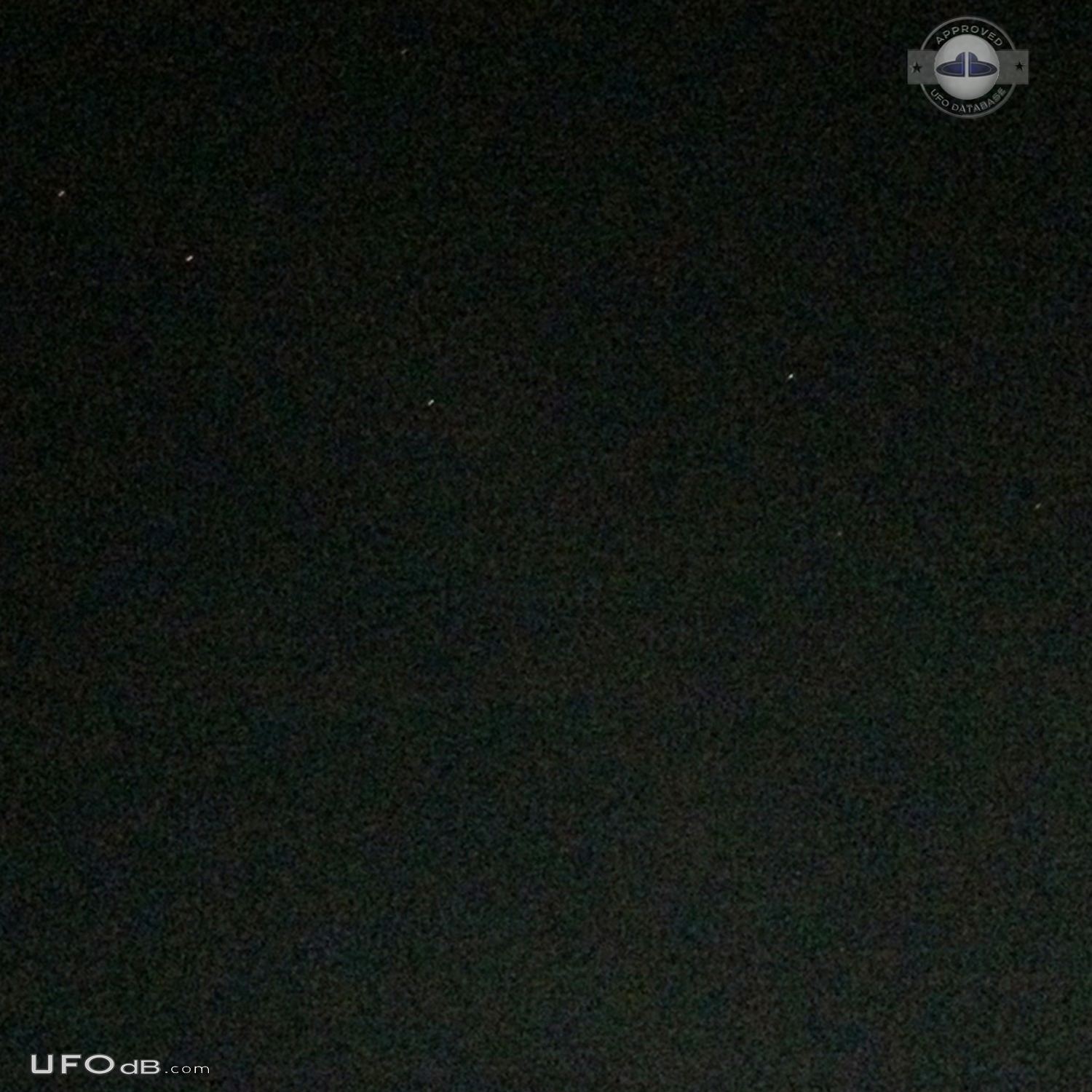 7 red star like UFO ascended above cloud - Cambodia 2015 UFO Picture #676-6
