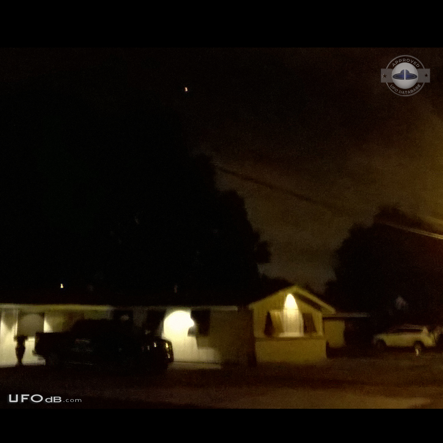 Observed 20+ white/reddish orange orbs UFOs - Louisiana USA 2015 UFO Picture #683-5