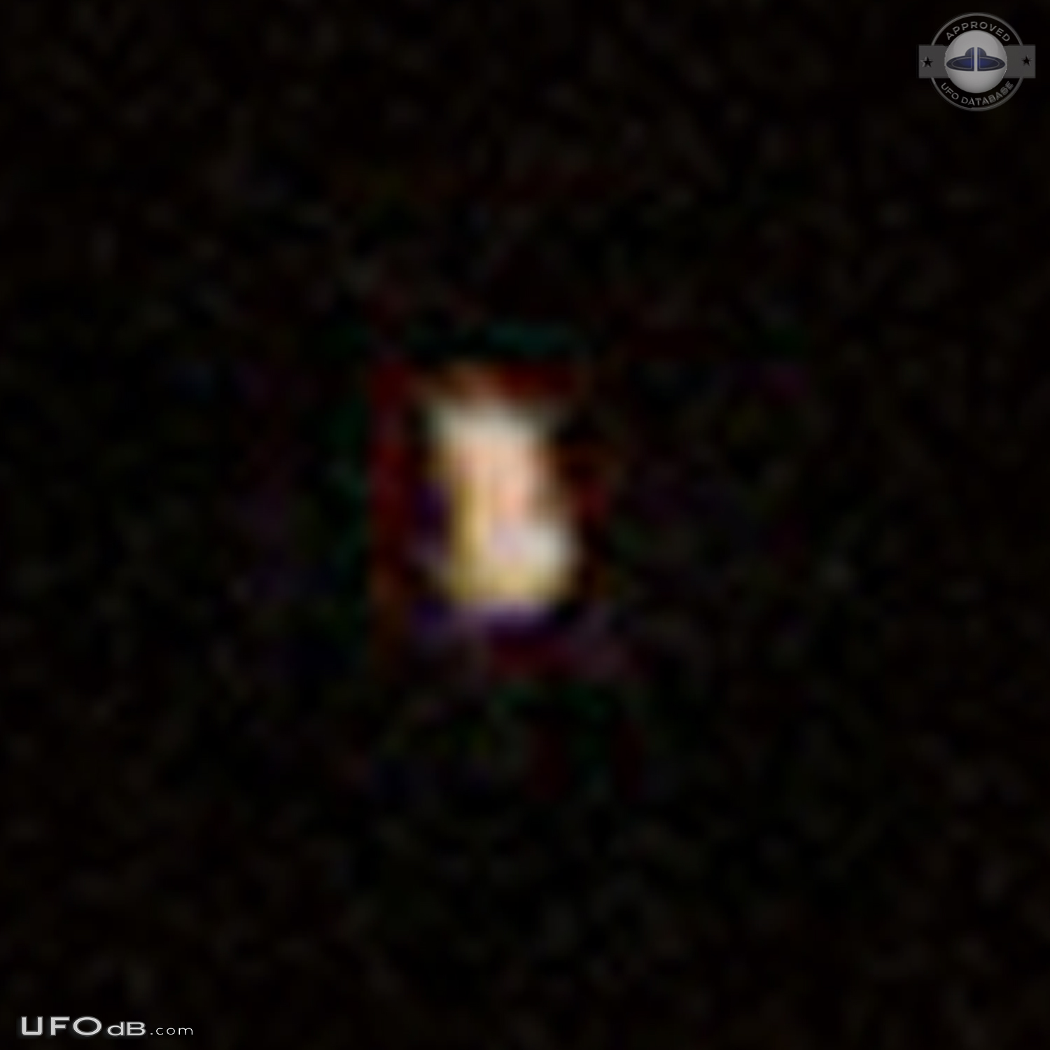 Observed 20+ white/reddish orange orbs UFOs - Louisiana USA 2015 UFO Picture #683-9