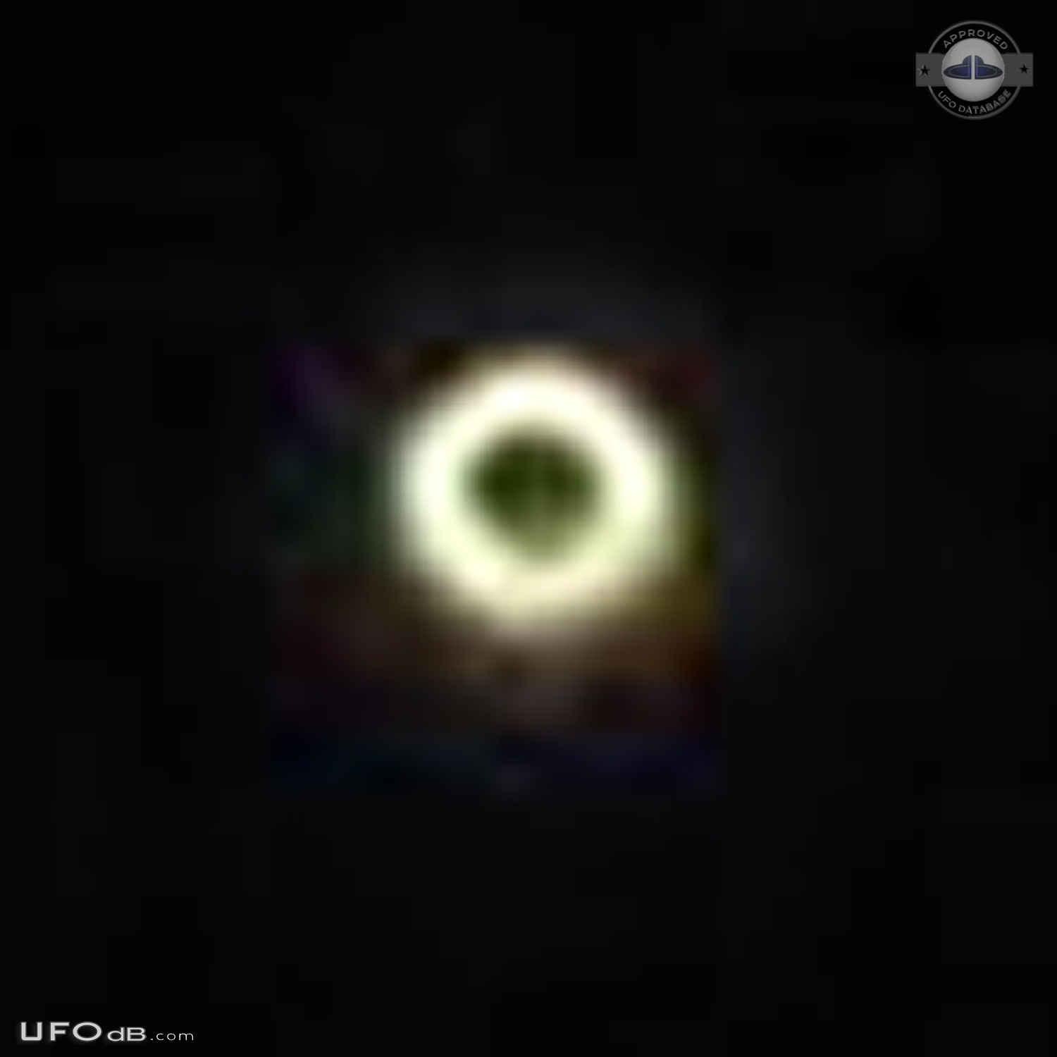 Thought was a star but UFO 10x larger than any other star - Florida UFO Picture #718-7