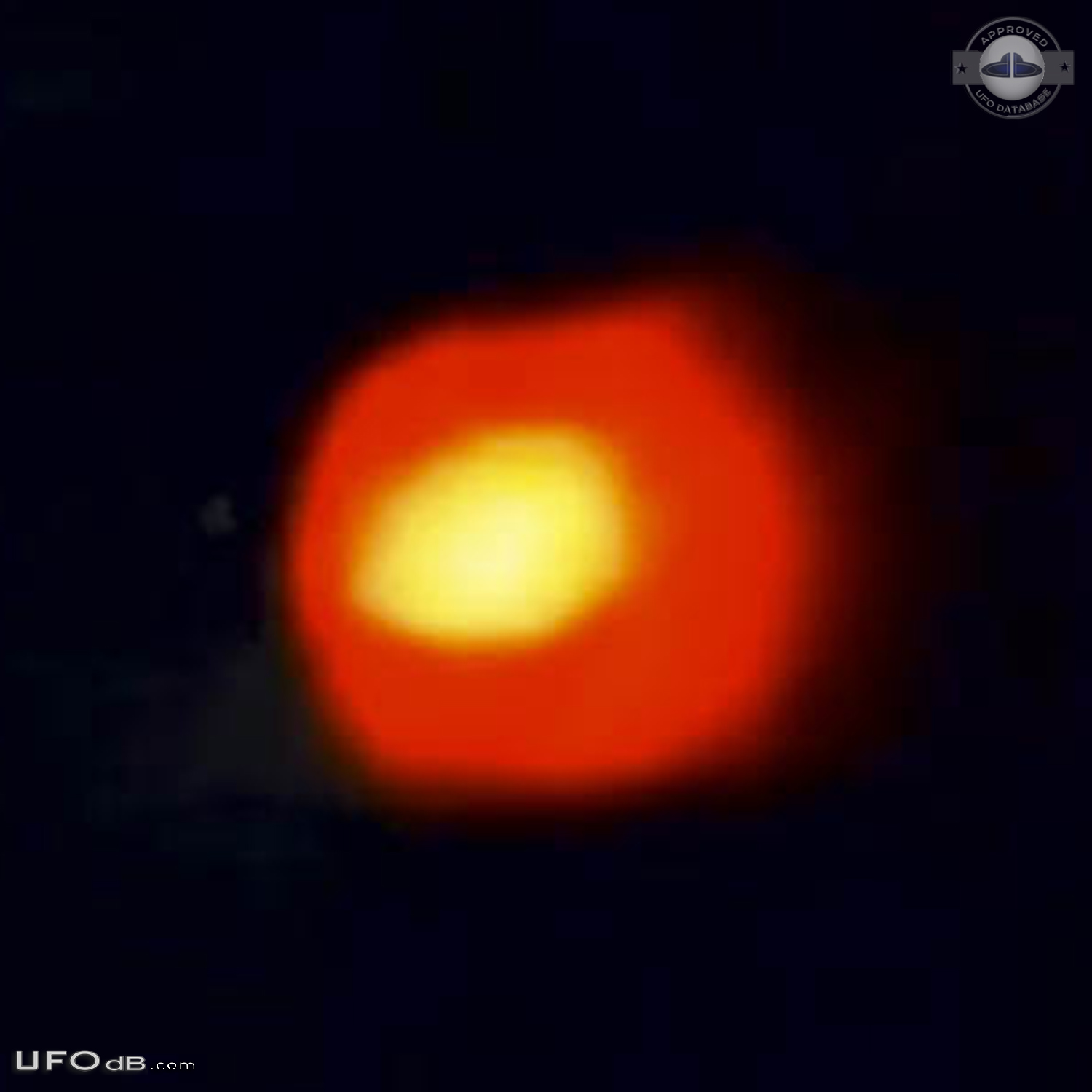 Pictures of Bright red orange Sphere UFOs - Ulan-Ude Buryatia Russia 2 UFO Picture #746-4