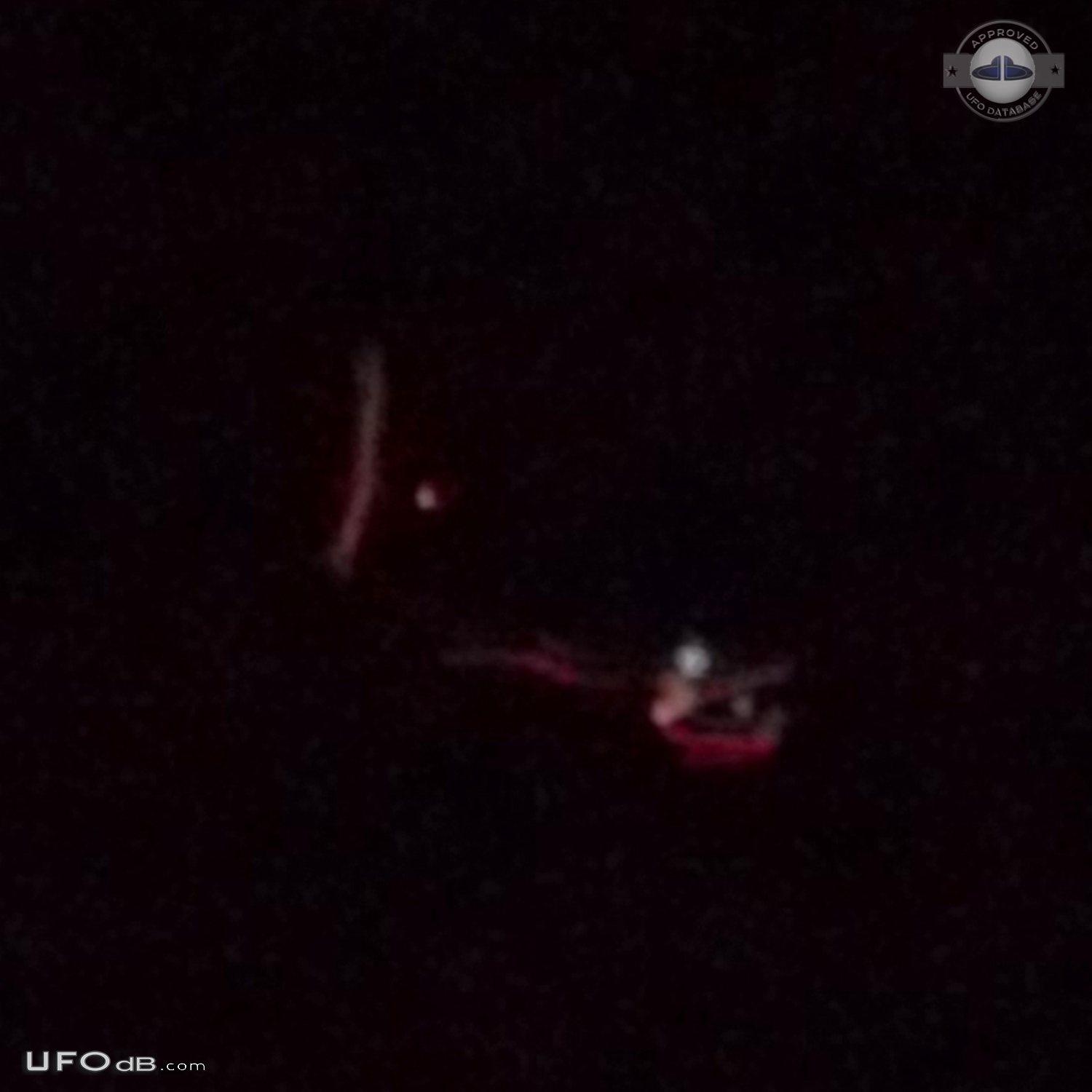Thought at first it was a star. But too big and bright - Gainesville M UFO Picture #753-2