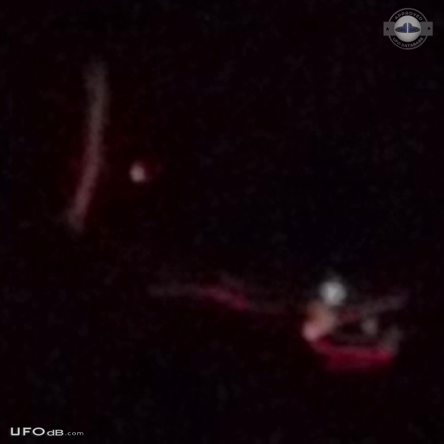 Thought at first it was a star. But too big and bright - Gainesville M UFO Picture #753-3