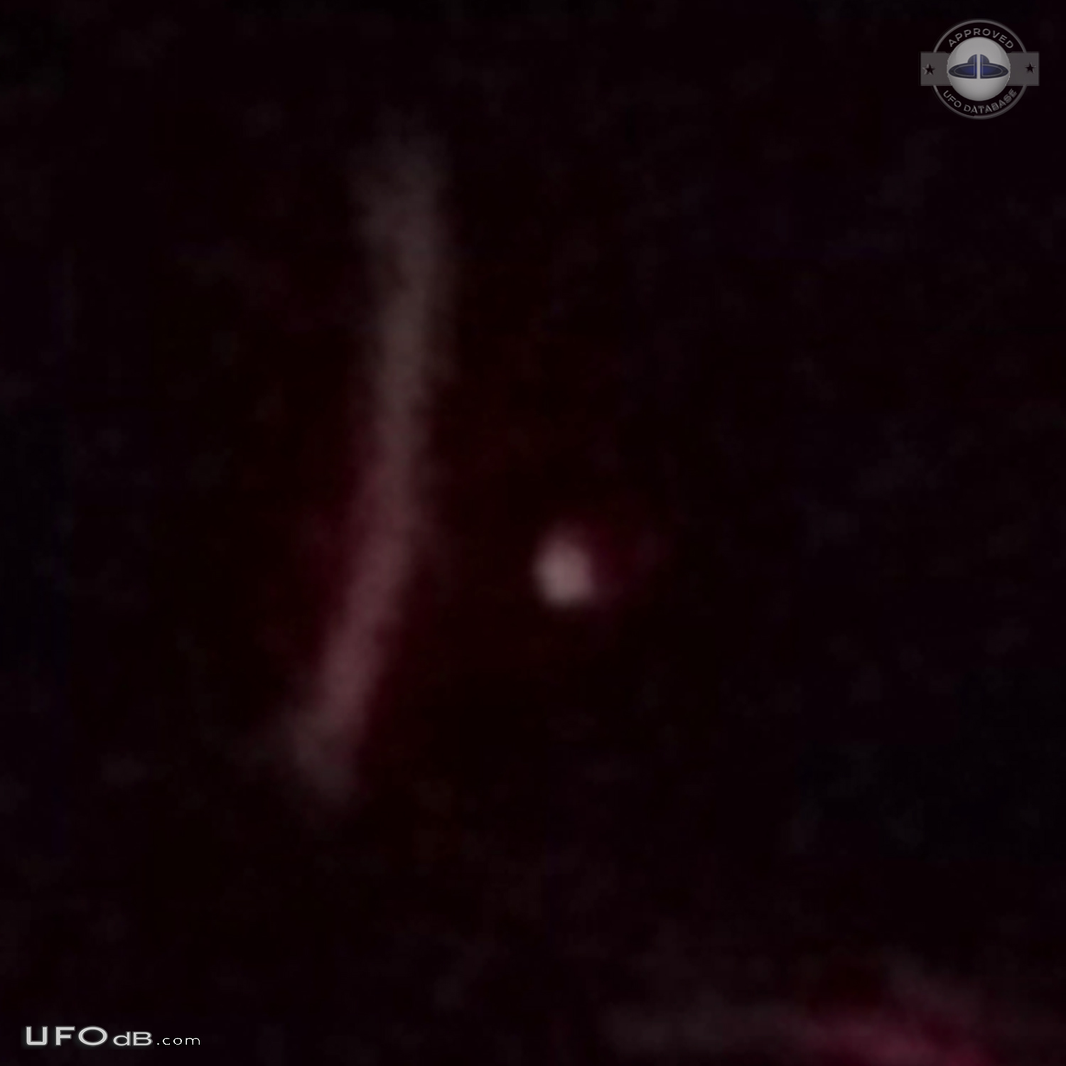 Thought at first it was a star. But too big and bright - Gainesville M UFO Picture #753-4