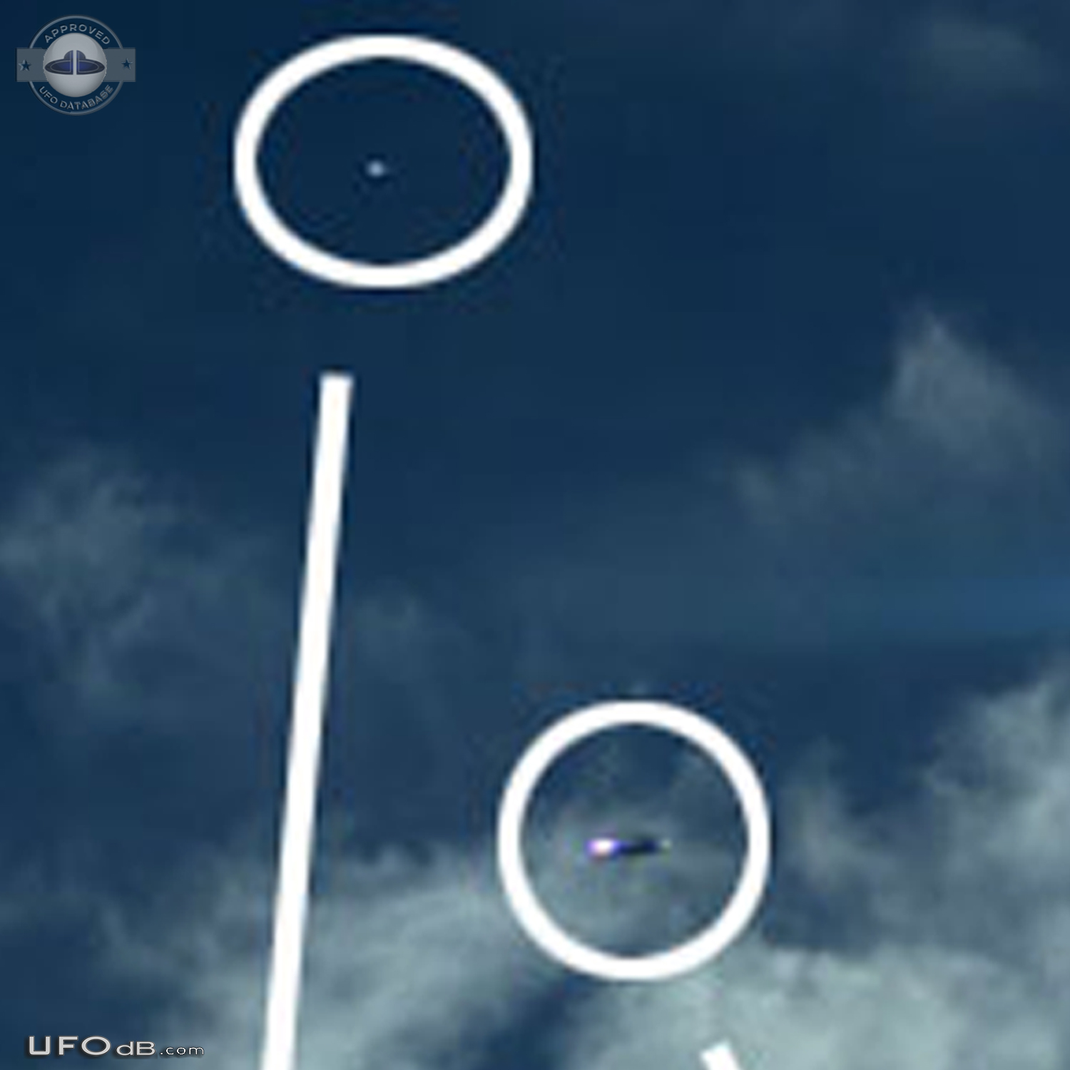 Trail Camera Captures UFOs in the Eastern Sky - Clancy Montana USA 201 UFO Picture #765-5