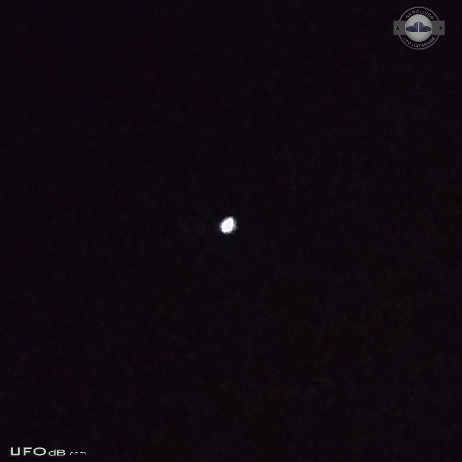 Seen from distance unmoving much larger other stars - Gatineau Quebec  UFO Picture #767-3