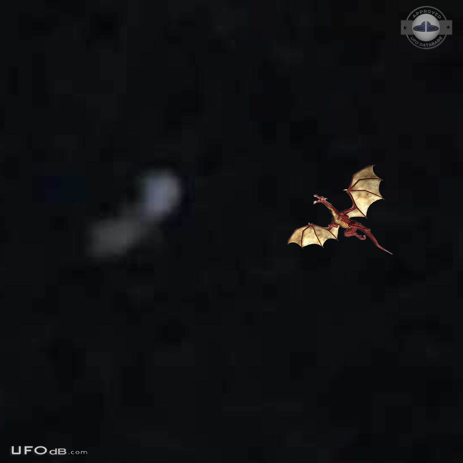 Multi week sightings of same UFO over multiple hours each night - Flor UFO Picture #775-4