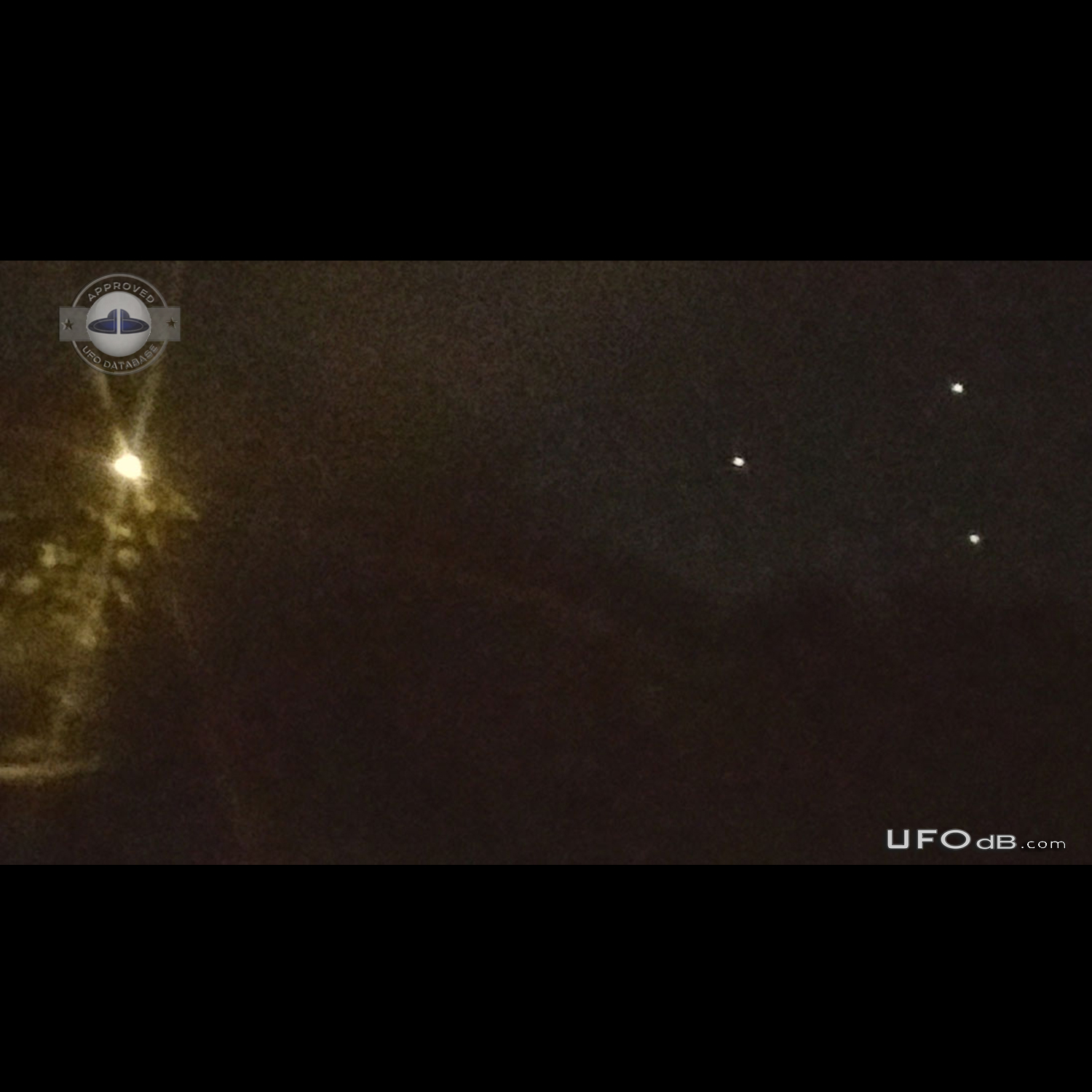 Me and coworker driving and saw the UFOs - Saint Cloud Florida USA 201 UFO Picture #780-6