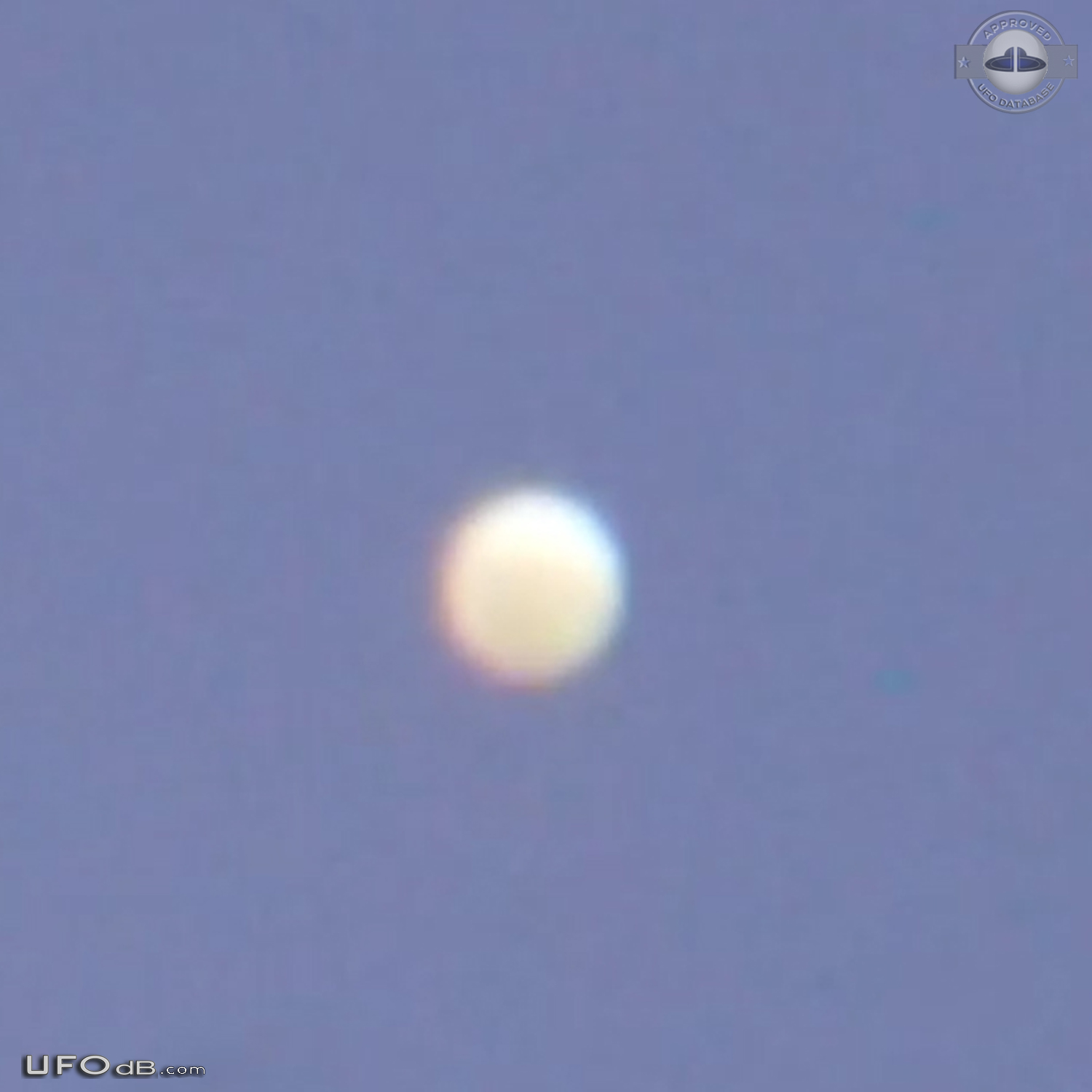 Orb captured with telescope at UFO Sighting Event - California 2016 UFO Picture #788-2
