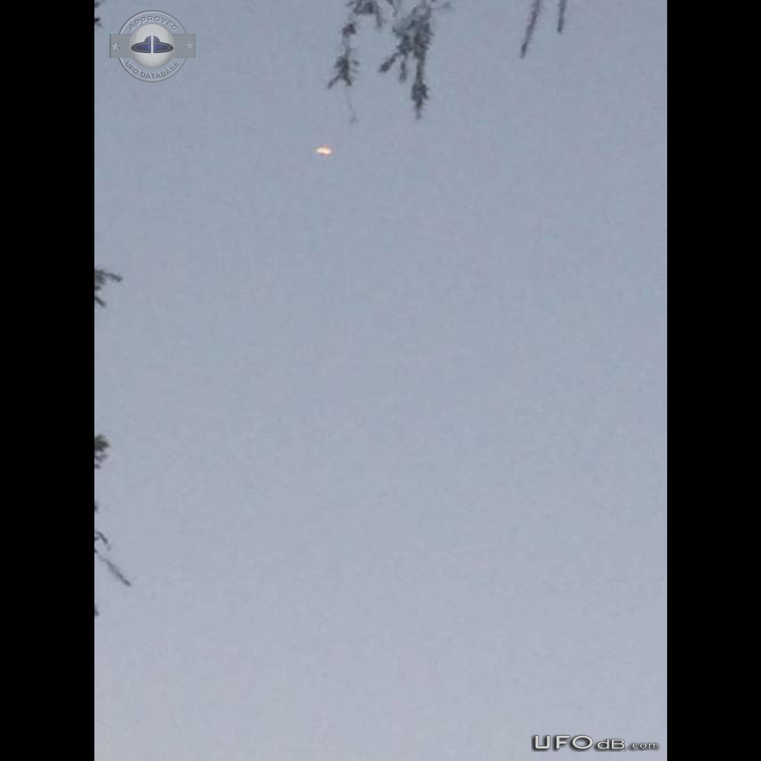 Suspicious UFO was spotted flying over Tarro Newcastle Australia 2017 UFO Picture #806-1