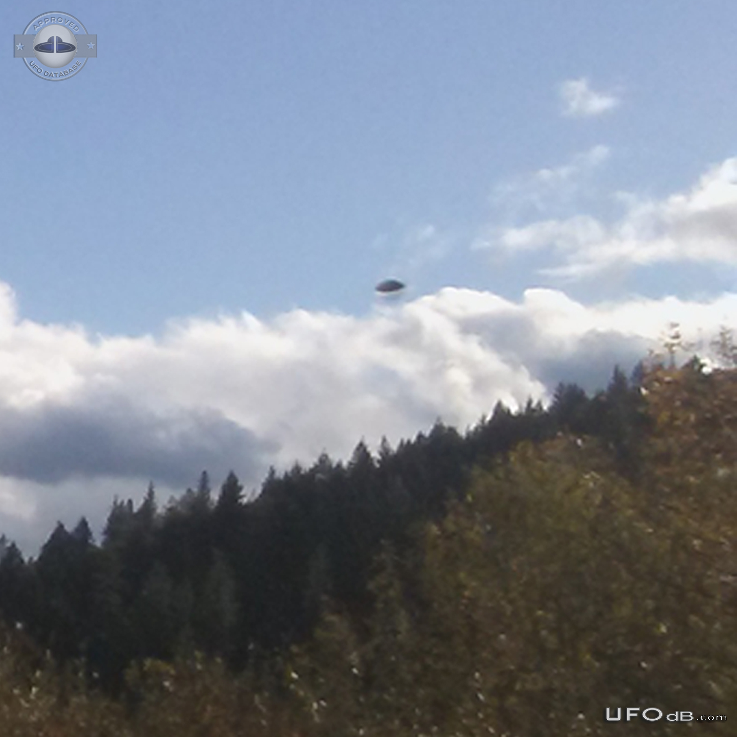 Photos near Grants Pass captured UFO on film - Merlin Oregon USA 2016 UFO Picture #807-4