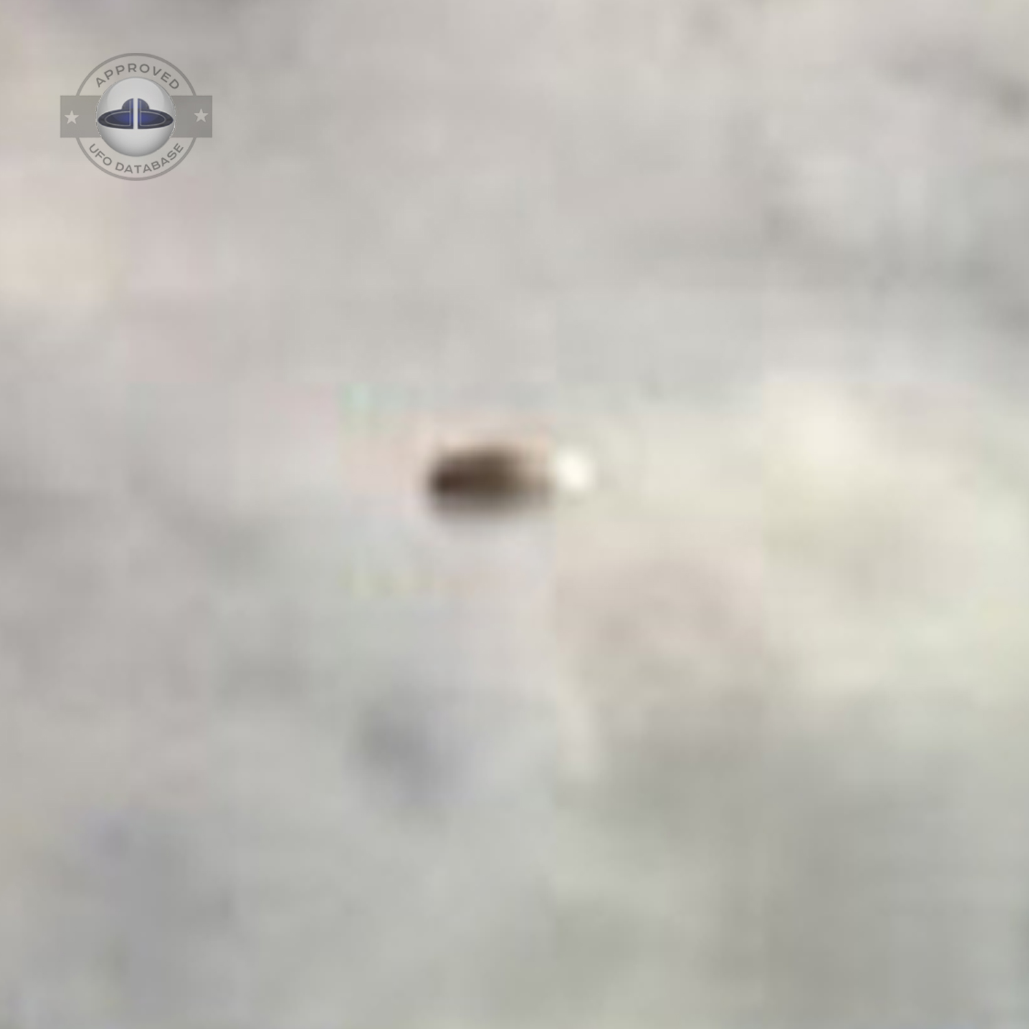 Rudi Nagora heard a strange noise and saw a shinning silver UFO UFO Picture #81-9