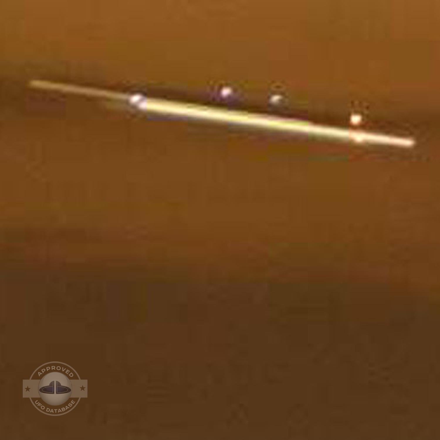 UFO Picture captured by the webcam of the National Park service UFO Picture #84-4
