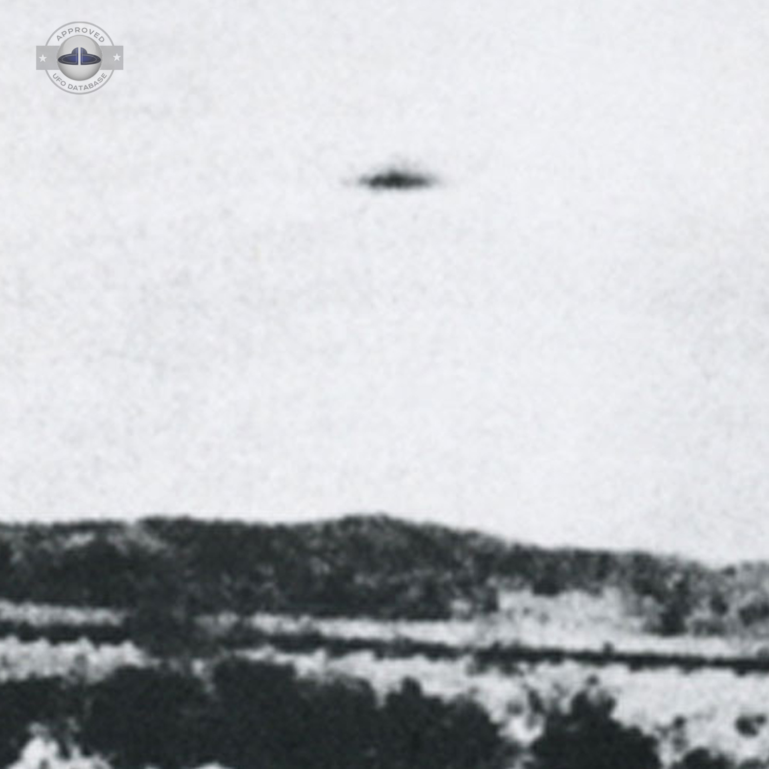 This UFO picture is the only ufo picture taken during the Vietnam war UFO Picture #88-3